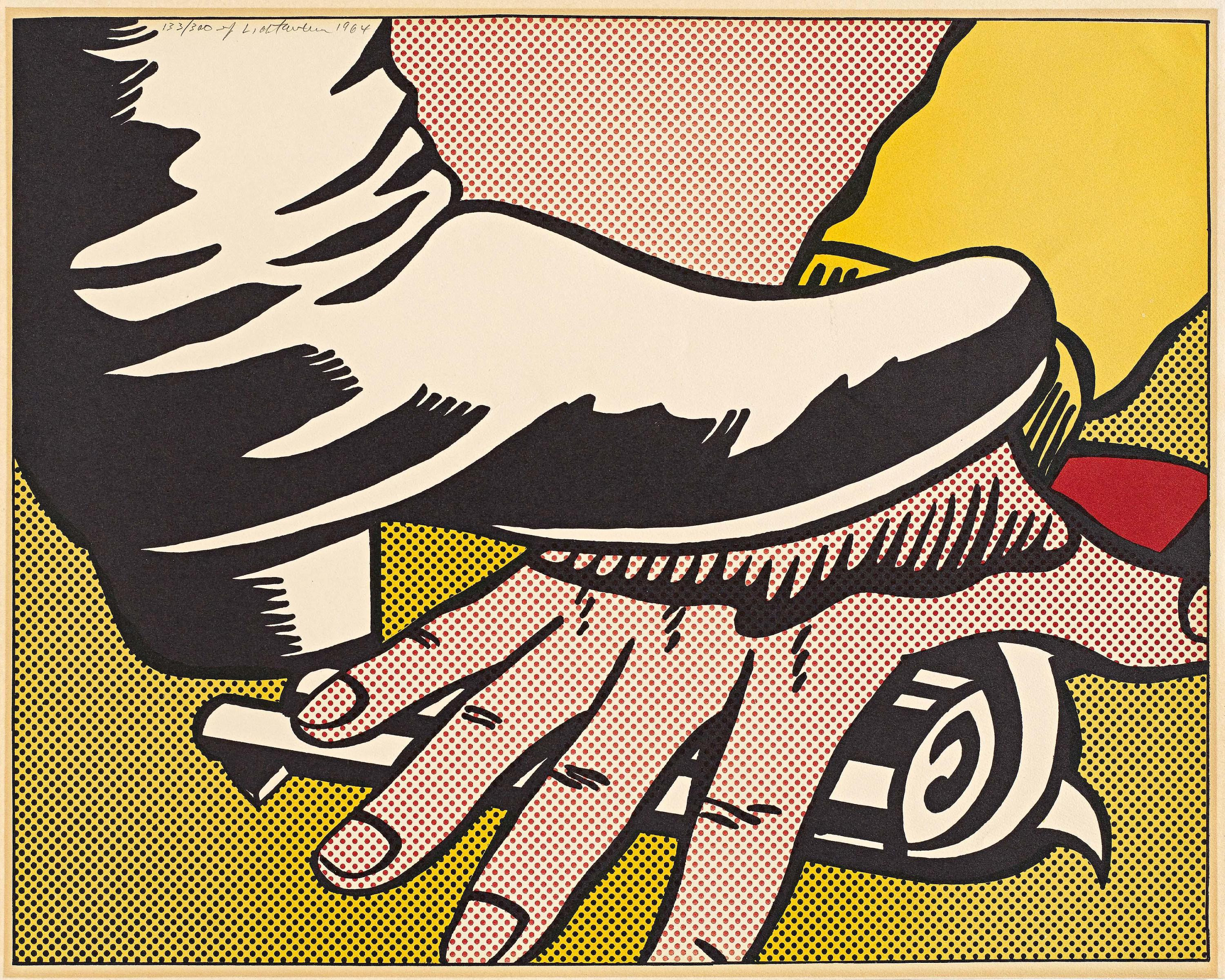 Roy Lichtenstein - Foot and Hand