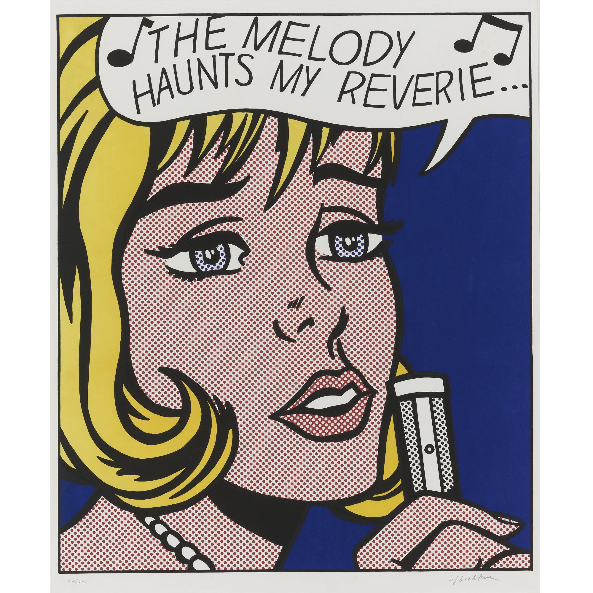 Roy Lichtenstein - reverie (C. 38)