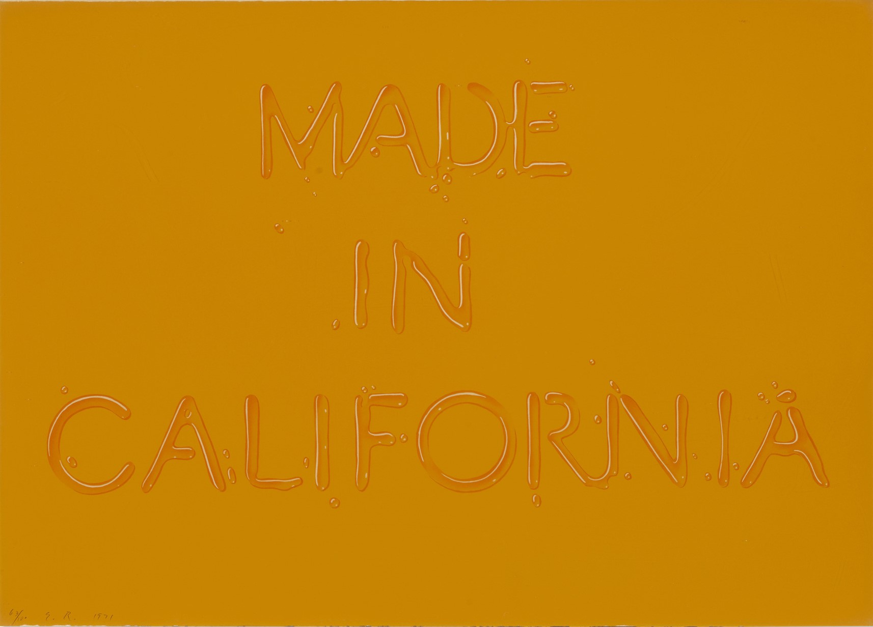 Ed Ruscha - Made in California