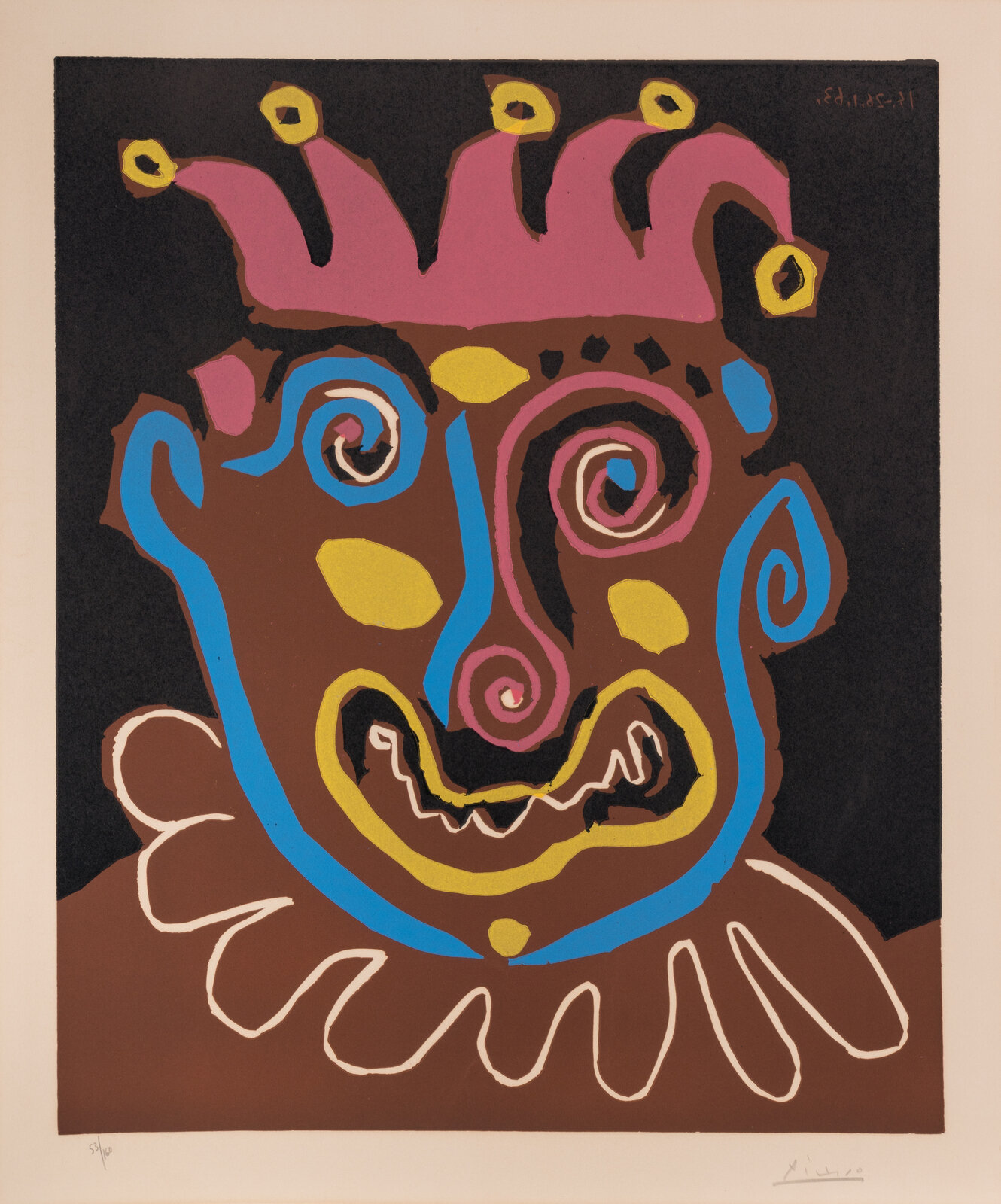 Pablo Picasso - Le vieux bouffon