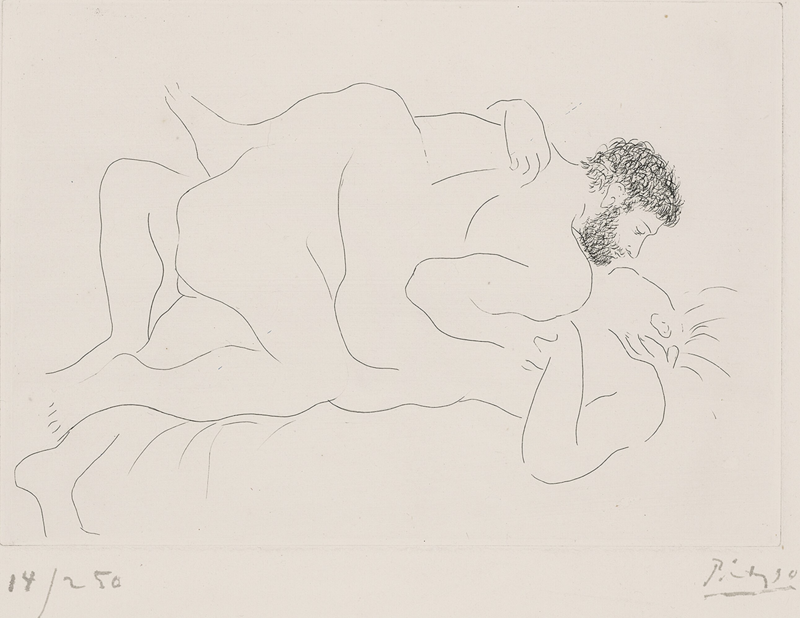 Pablo Picasso - Homme et Femme