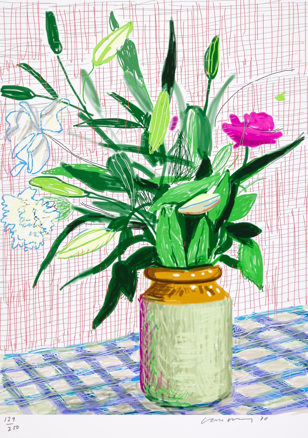 David Hockney - iPad Drawing 'Untitled, 516'