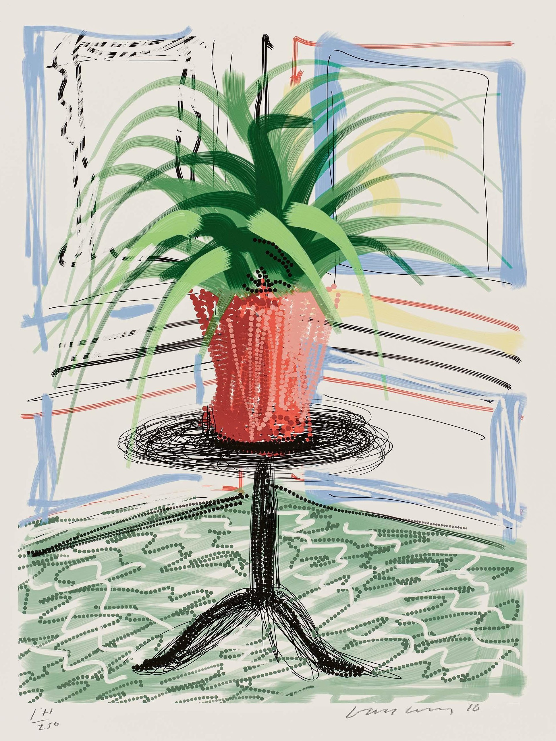 David Hockney - Untitled, 468 (iPad-Drawing)