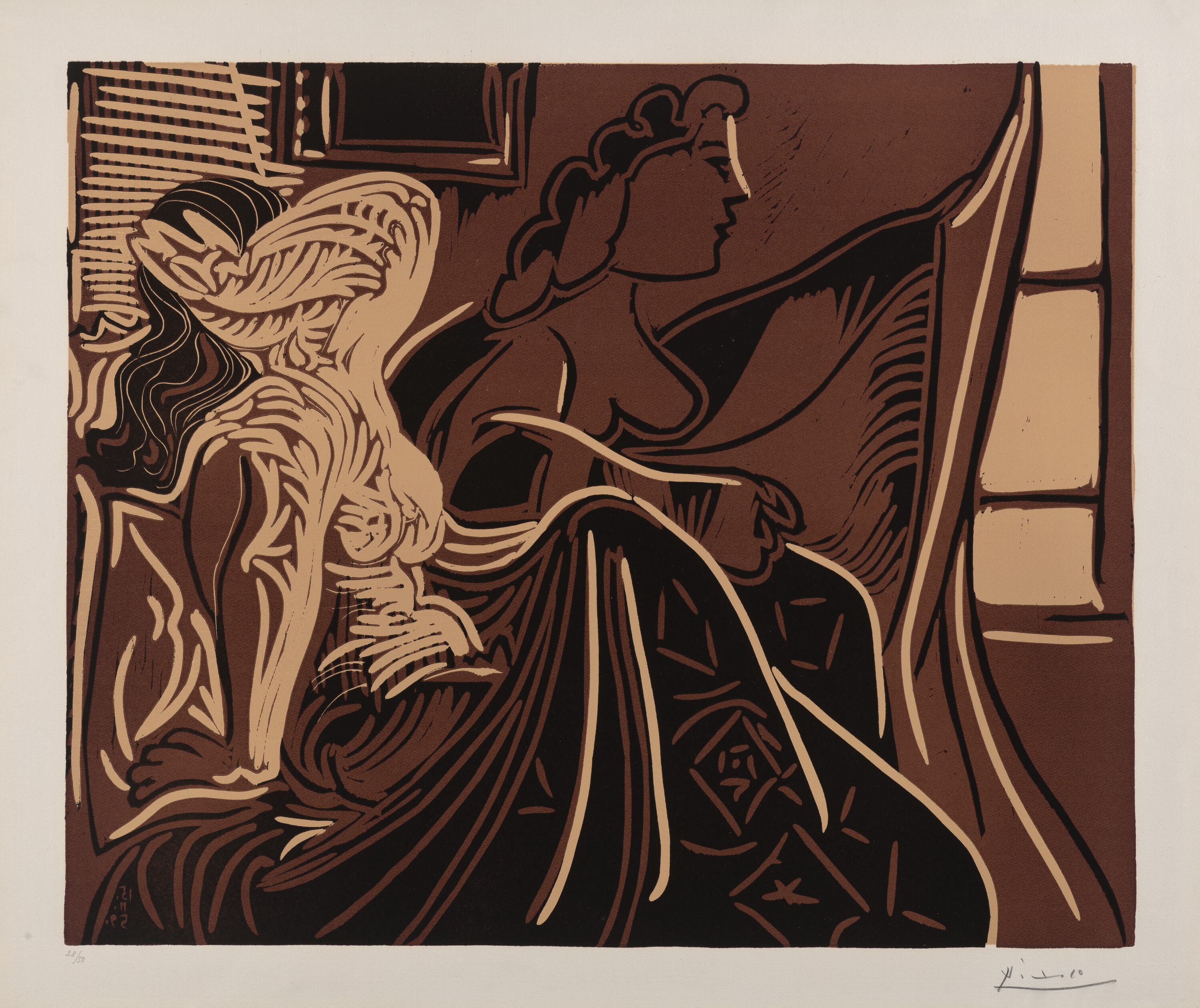 Pablo Picasso - Deux femmes près de la fenêtre