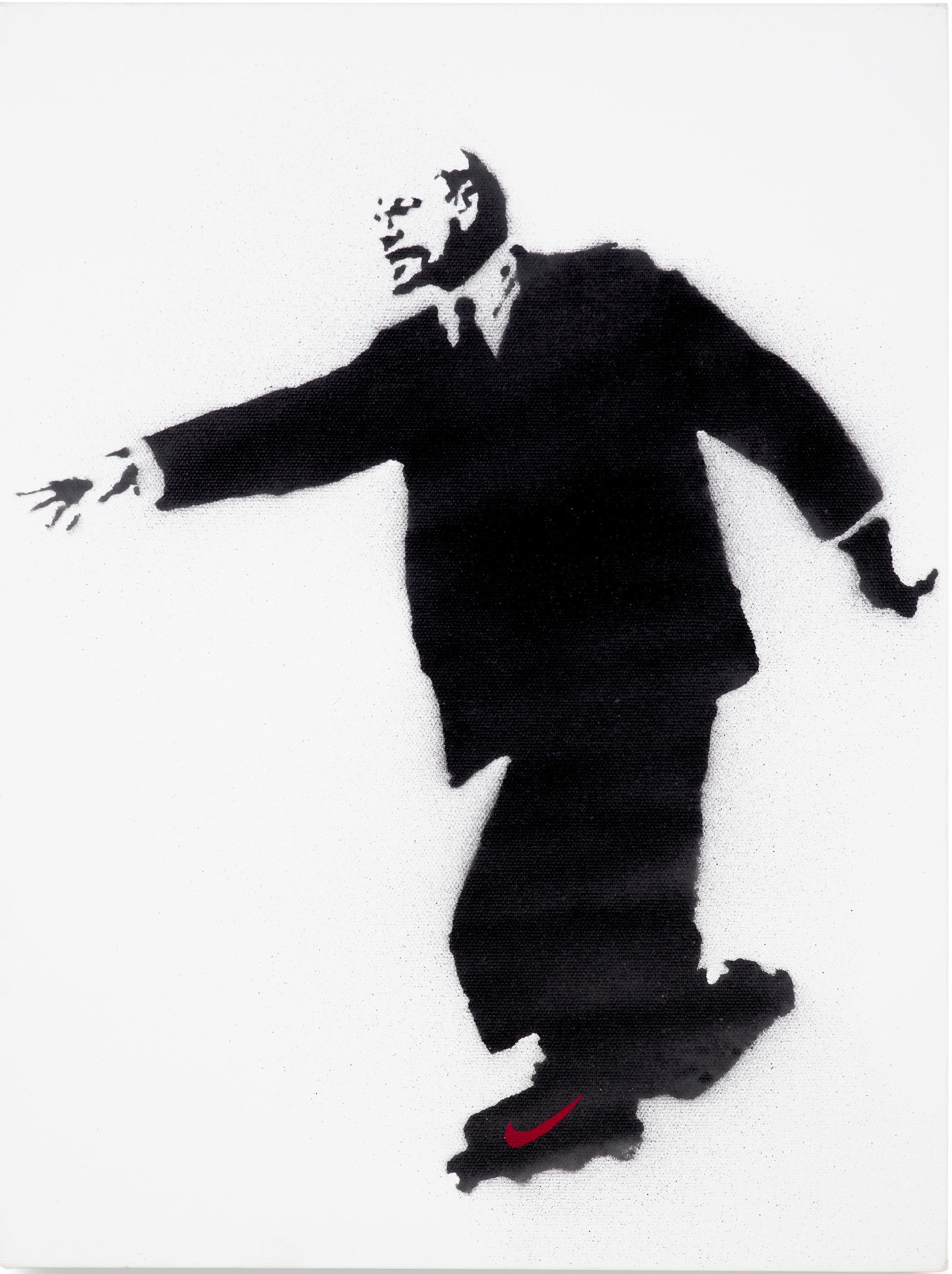 Banksy - Lenin on Rollerblades (Who Put the Revolution on Ice?)