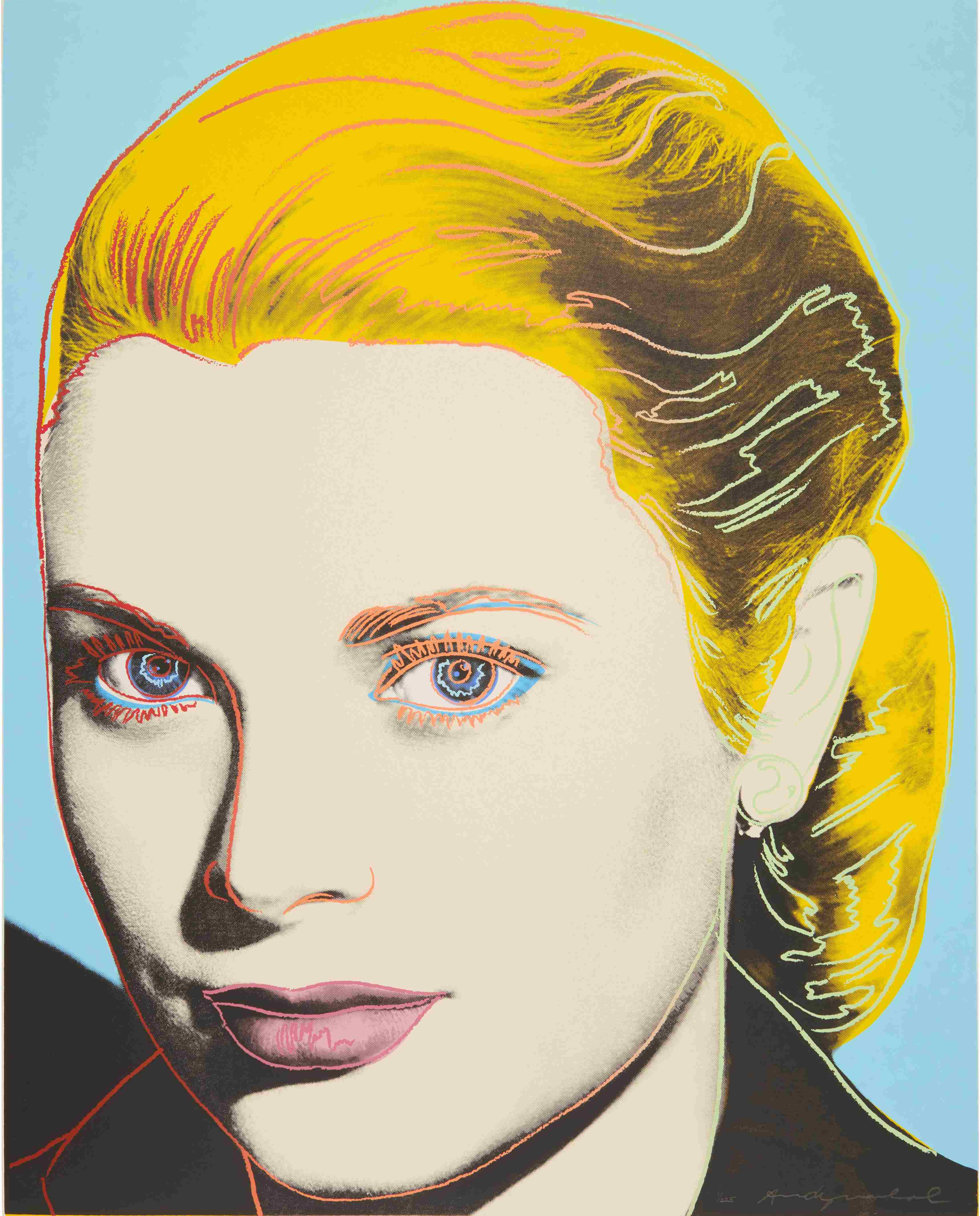 Andy Warhol - Grace Kelly, 1984