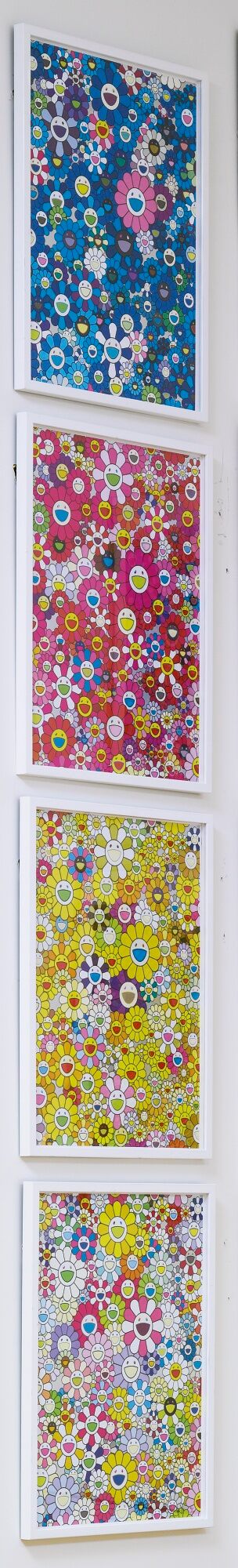 Takashi Murakami - Murakami, An Homage to Monogold 1960 B; An Homage to IKB 1957 B; An Homage to Yves Klein, Multicolor B;...