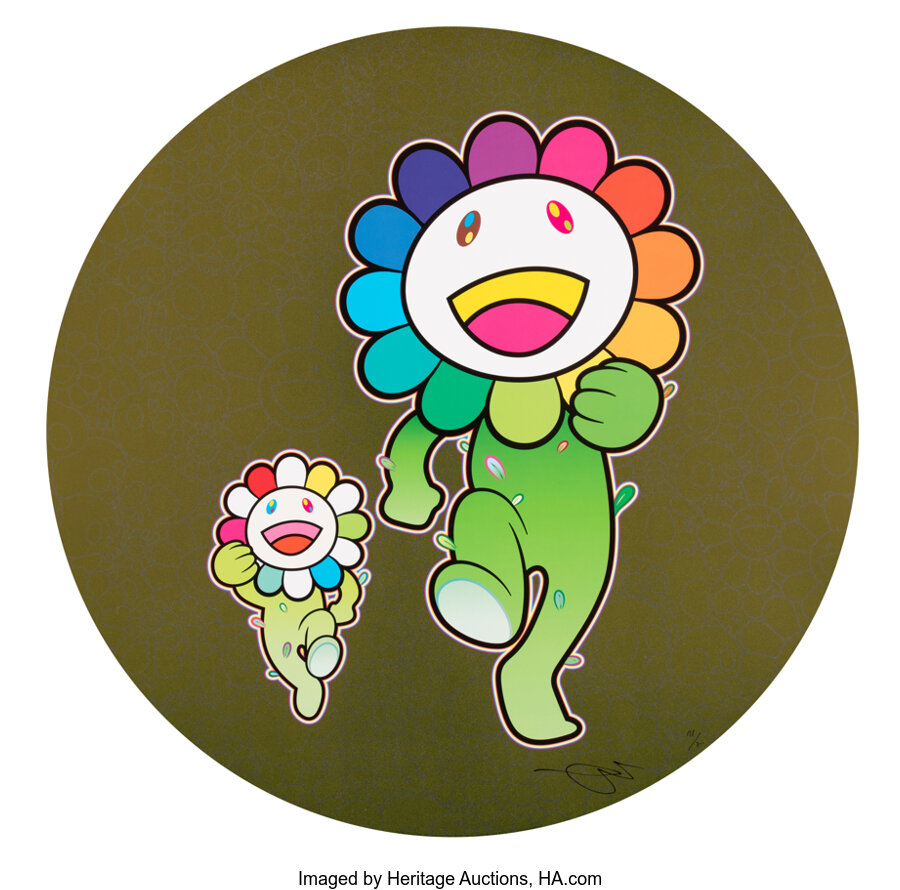 Takashi Murakami - Flower Parent and Child, Rum Pum Pum!