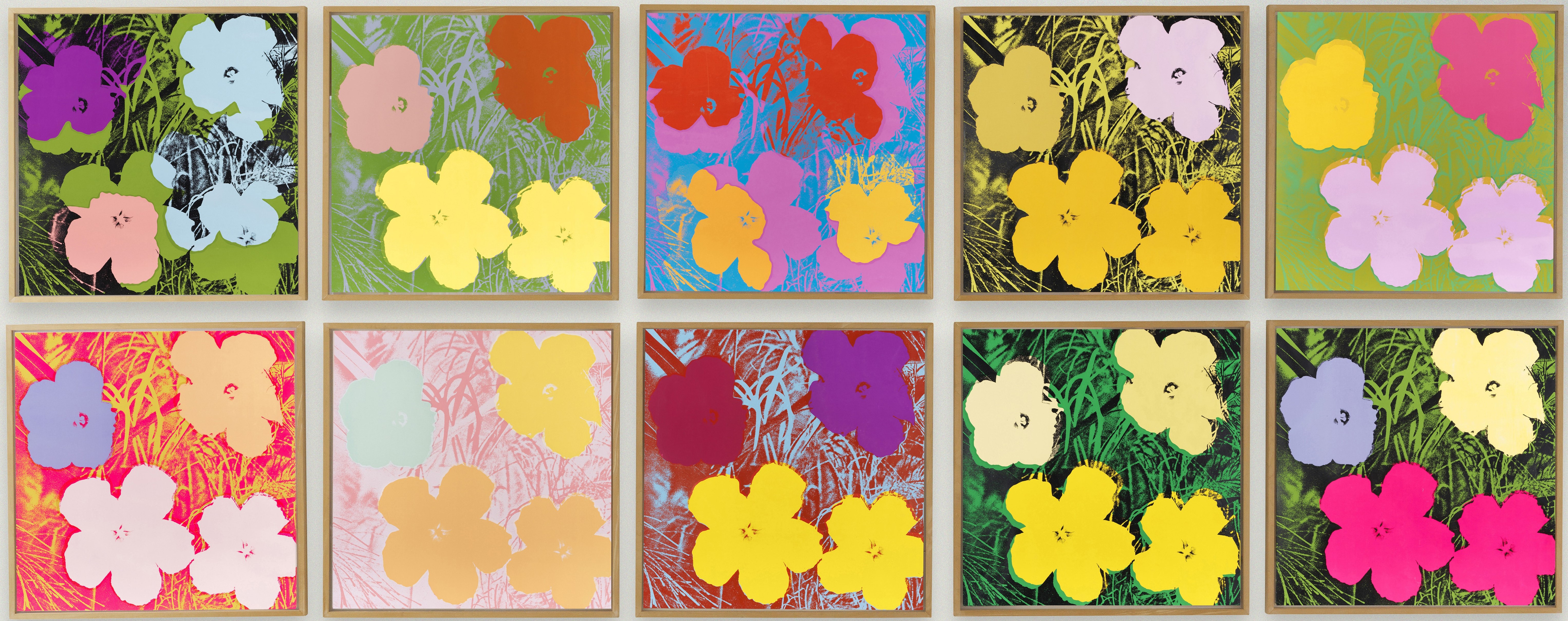 Andy Warhol - Flowers (10 Blatt)