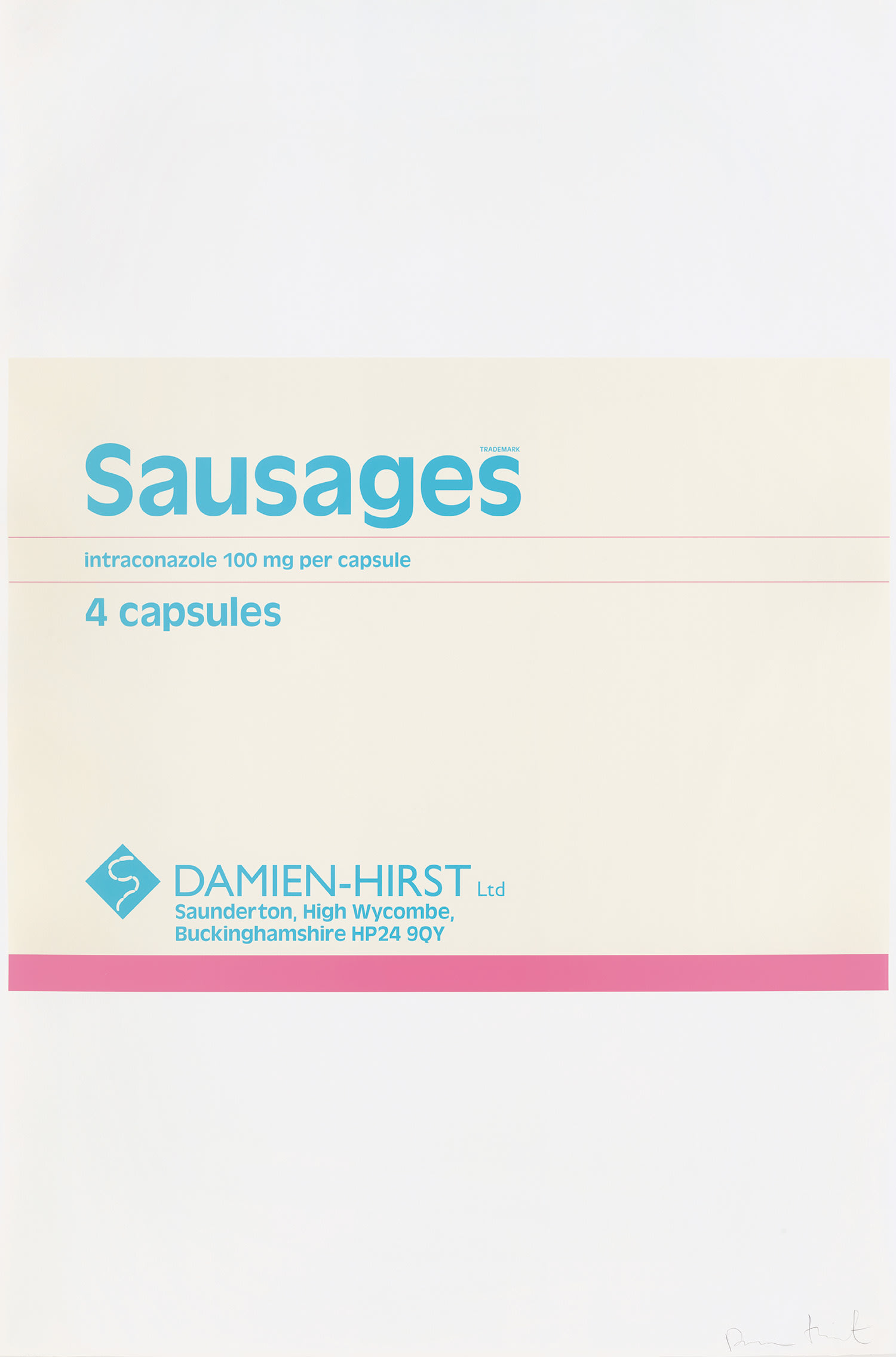 Damien Hirst - Sausages, from The Last Supper