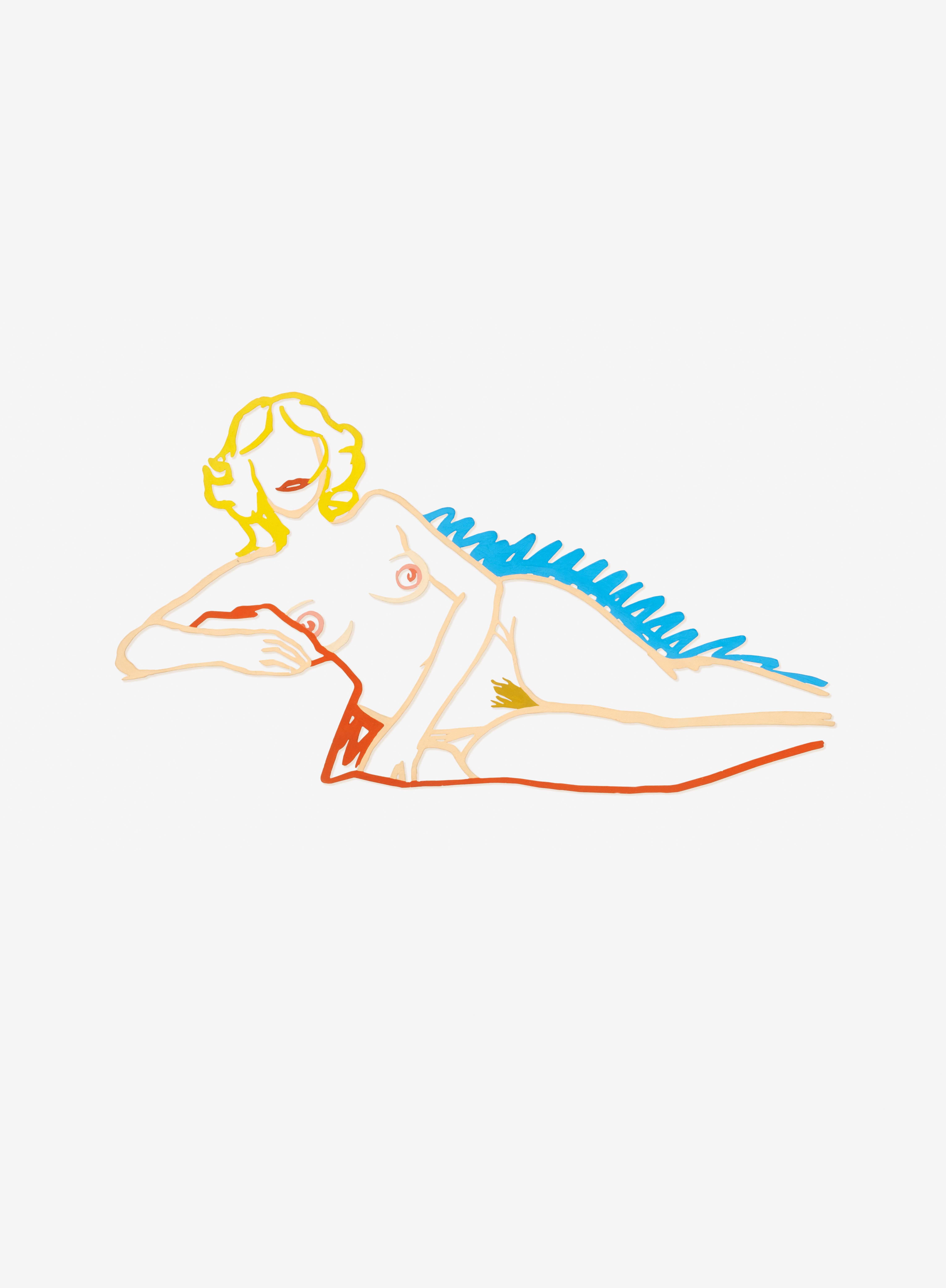 Tom Wesselmann - Rosemary Lying on one Elbow (Edition Steel Drawing)