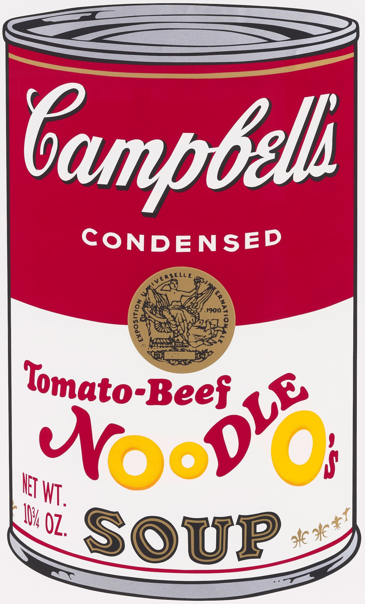 Andy Warhol - Tomato-Beef Noodle O's, from Campbell's Soup II (Feldman & Schellmann II.61), 1969