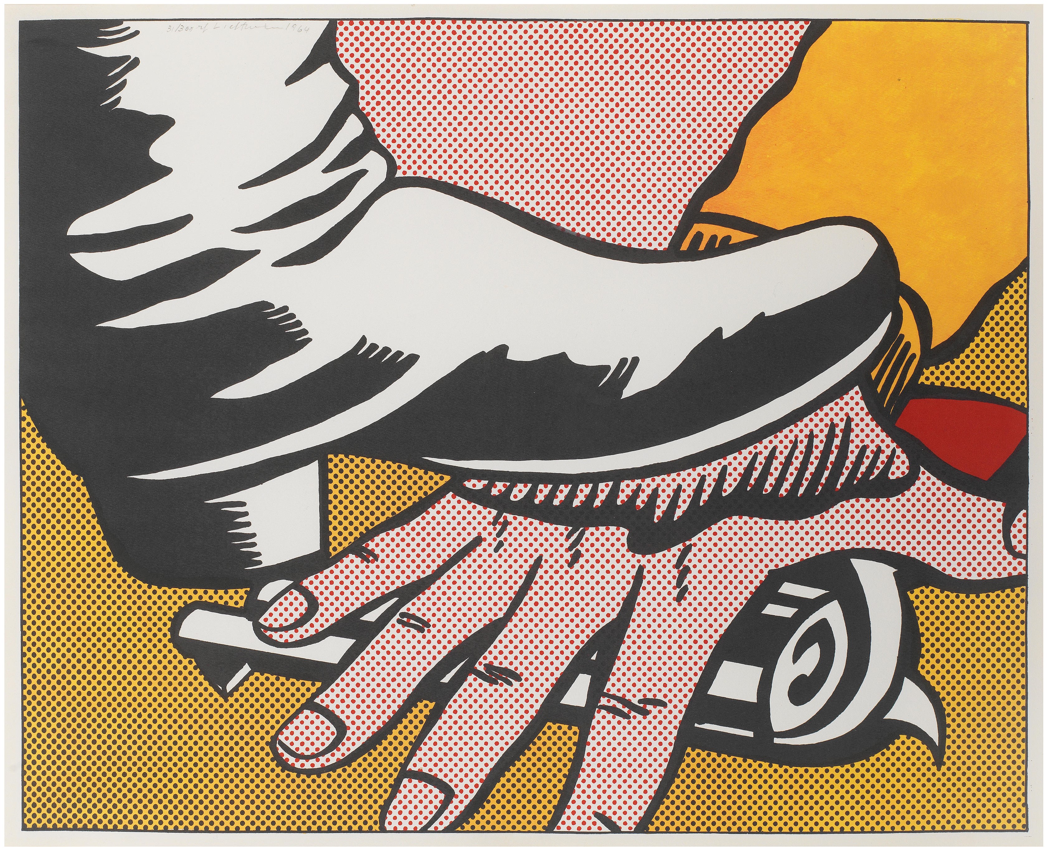 Roy Lichtenstein - Foot and Hand