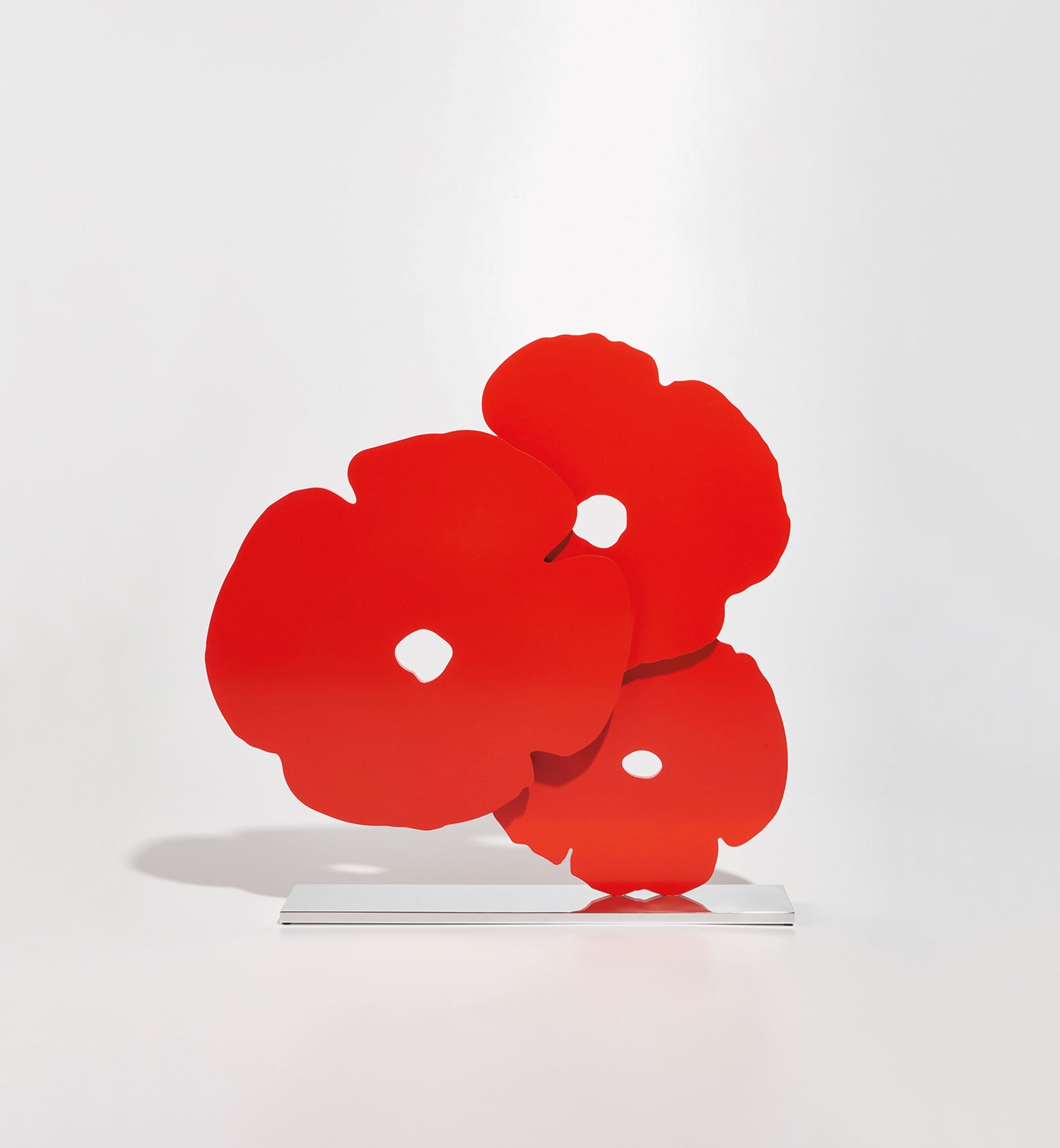 Donald Sultan - Red Poppies