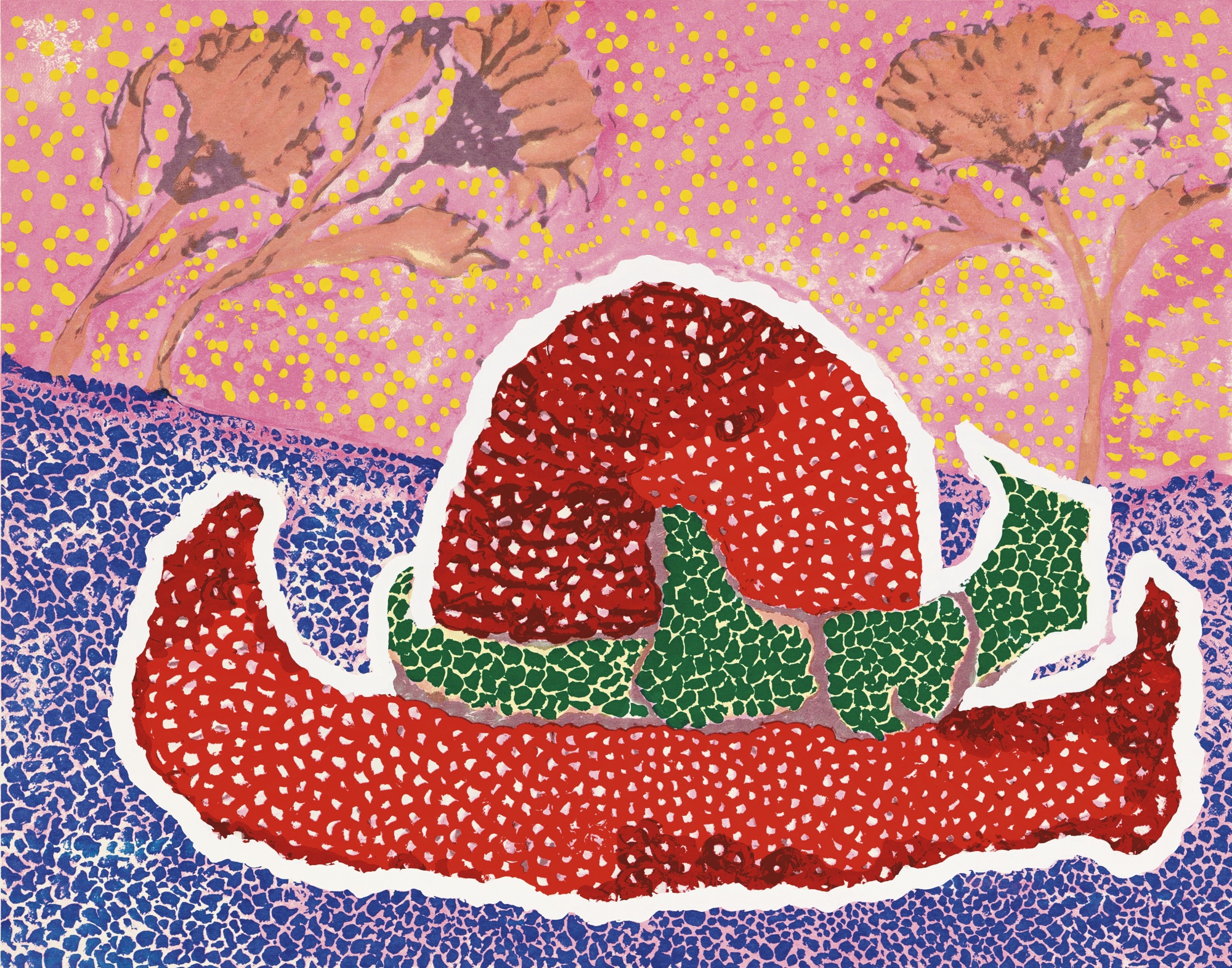 Yayoi Kusama - Hat Left Behind in the Field