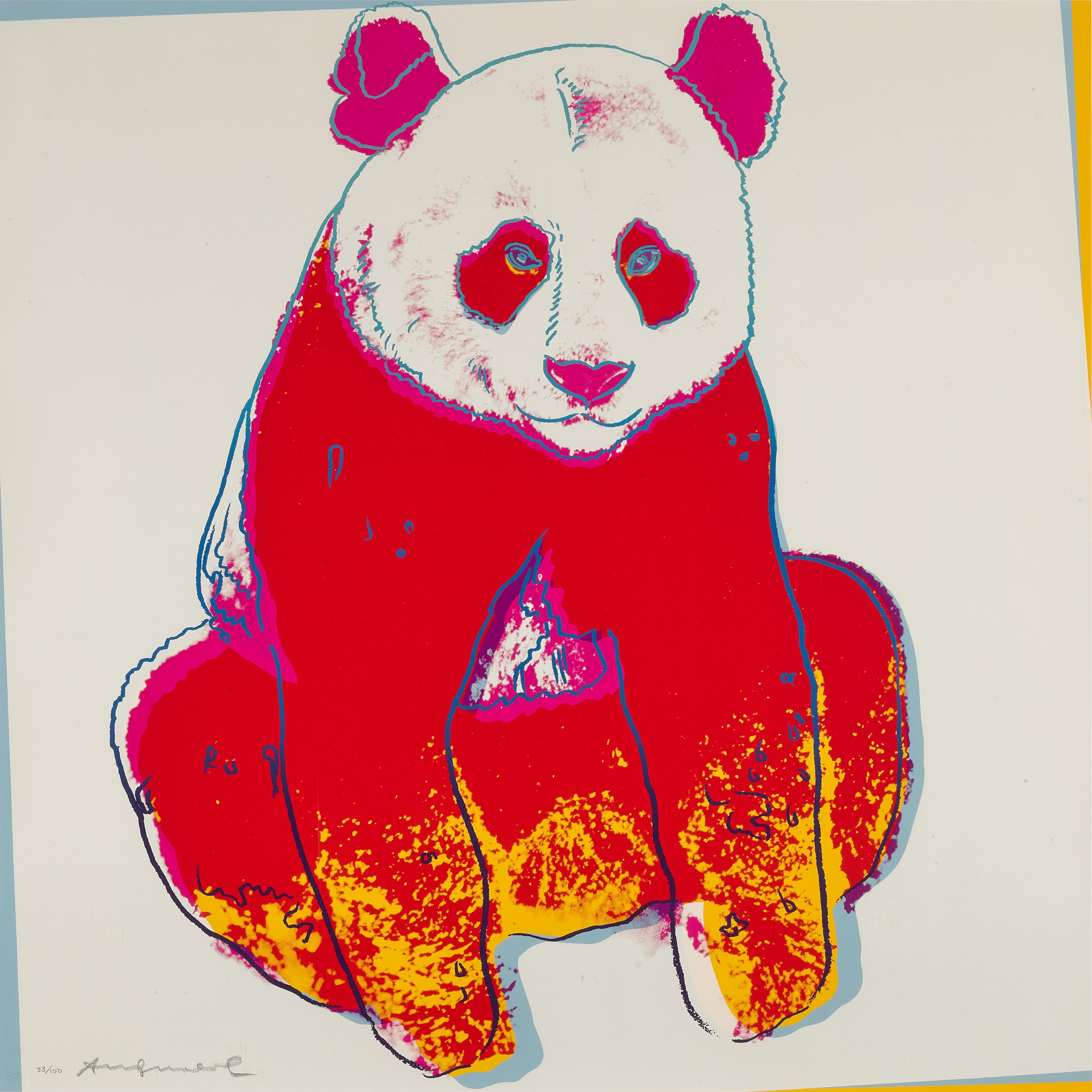 Andy Warhol - Giant Panda, from Endangered Species (Feldman & Schellmann II.295)