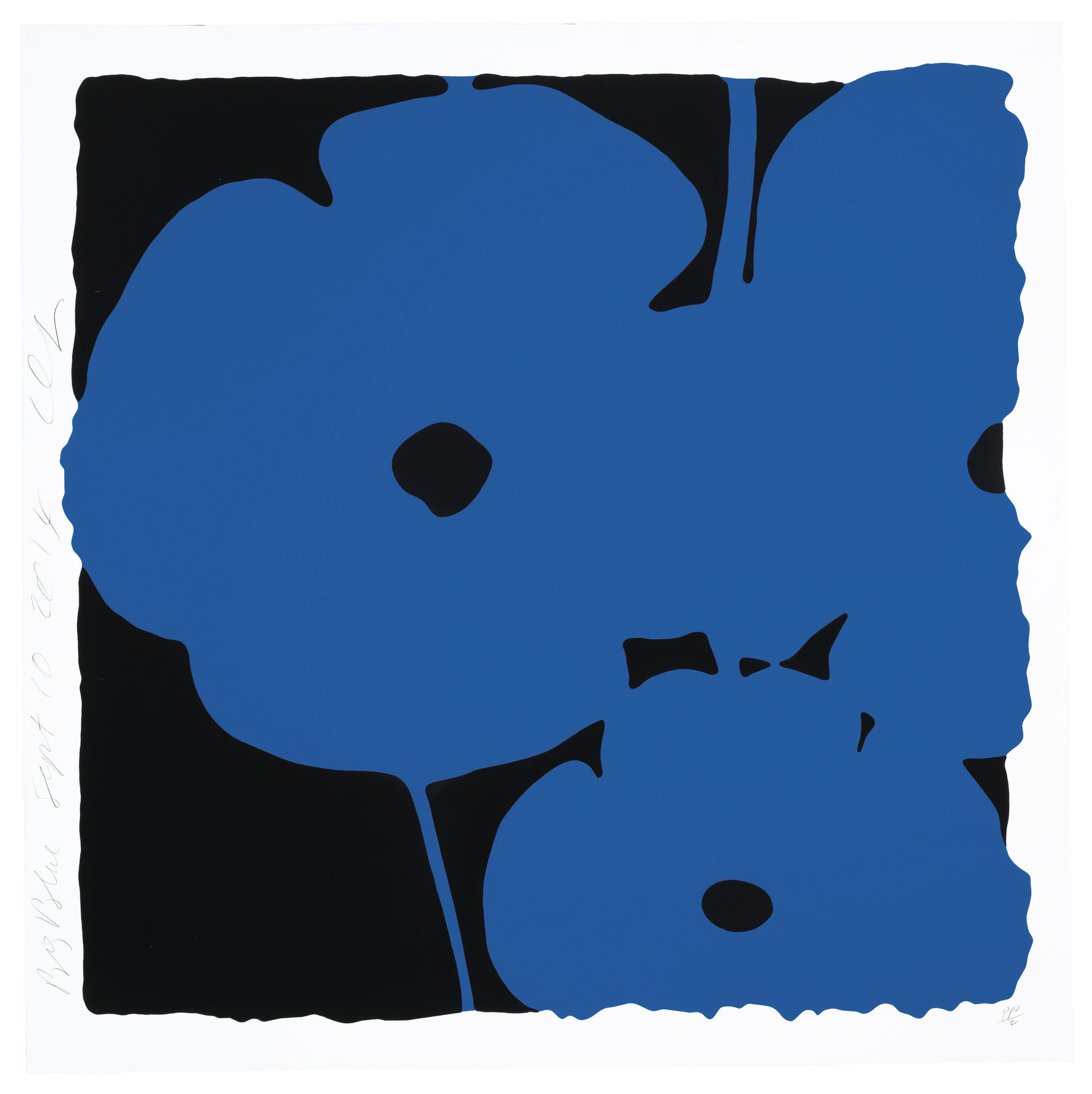 Donald Sultan - Big Blue, Sept 10