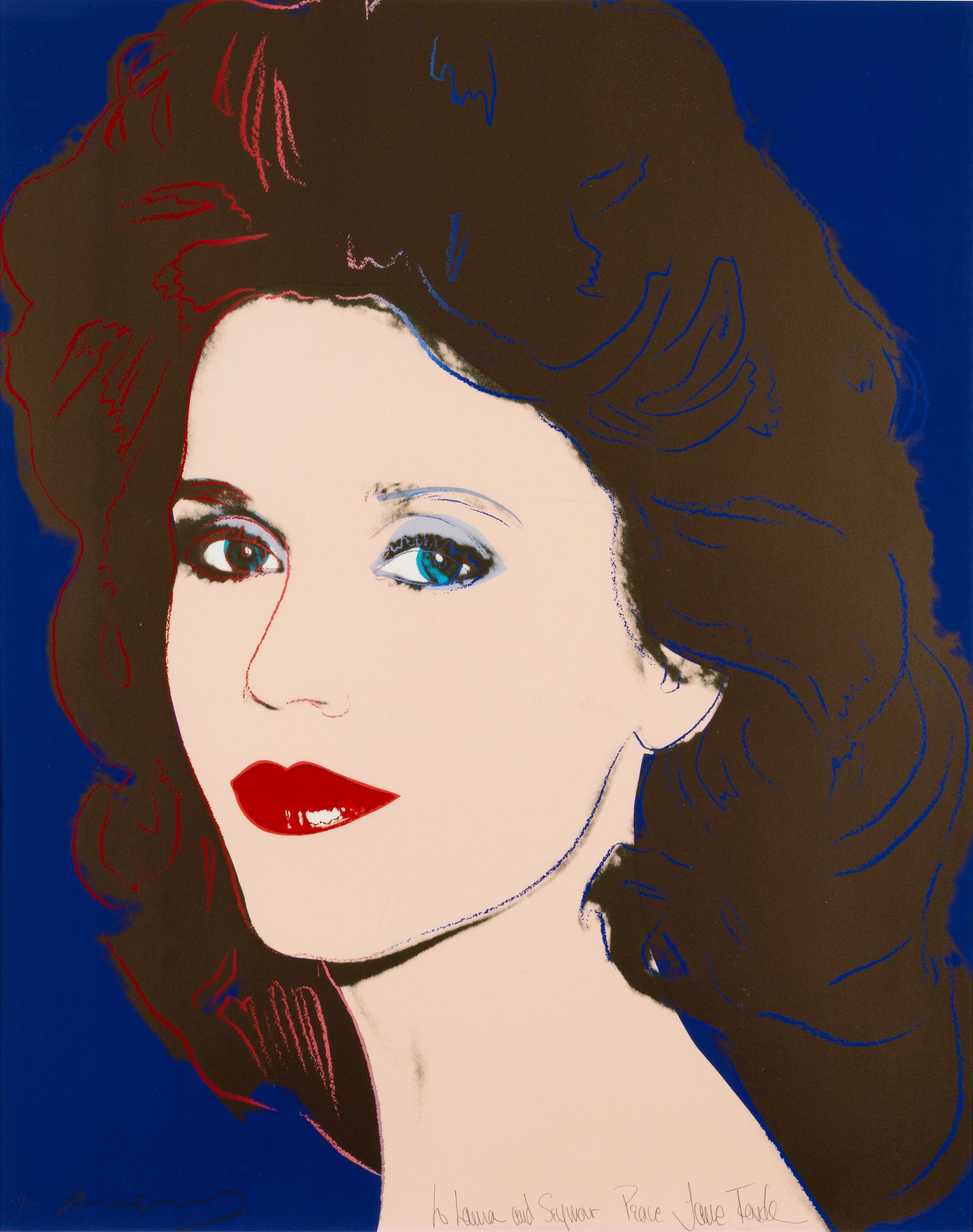 Andy Warhol - Jane Fonda (Feldman & Schellmann II.268), 1982