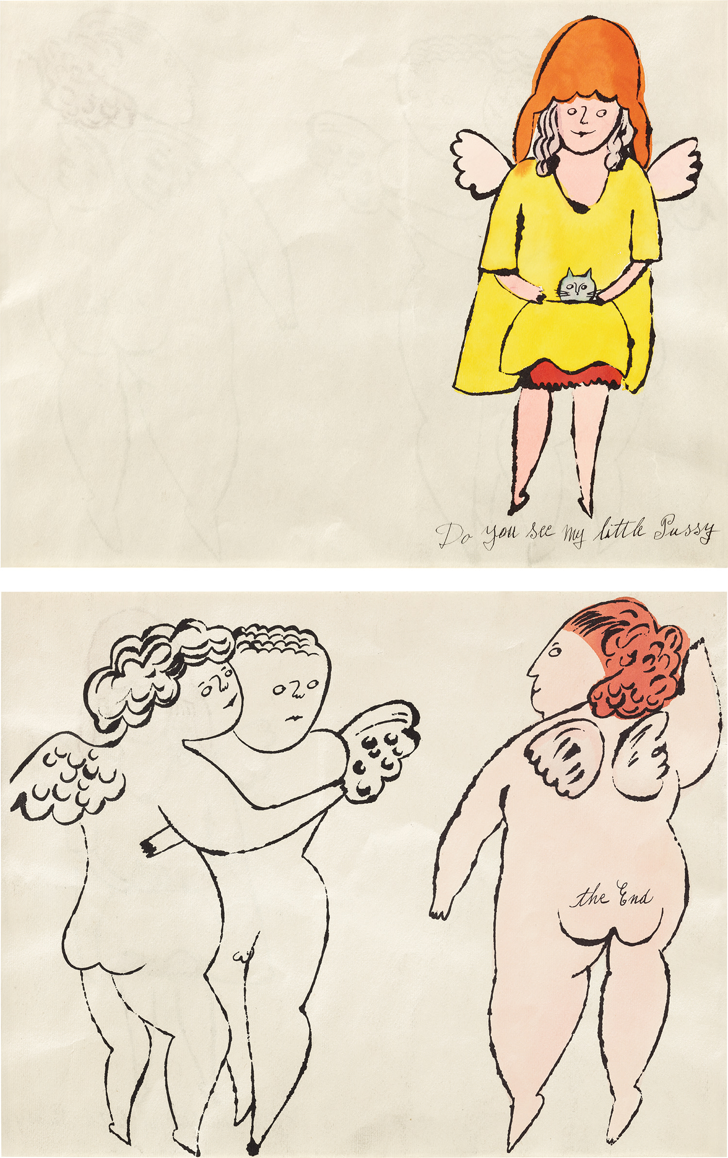 Andy Warhol - In the Bottom of My Garden: two plates (F. & S. IV.104A-105A)