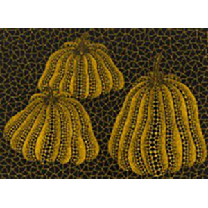 Yayoi Kusama - Three Pumpkins (Kusama 186)