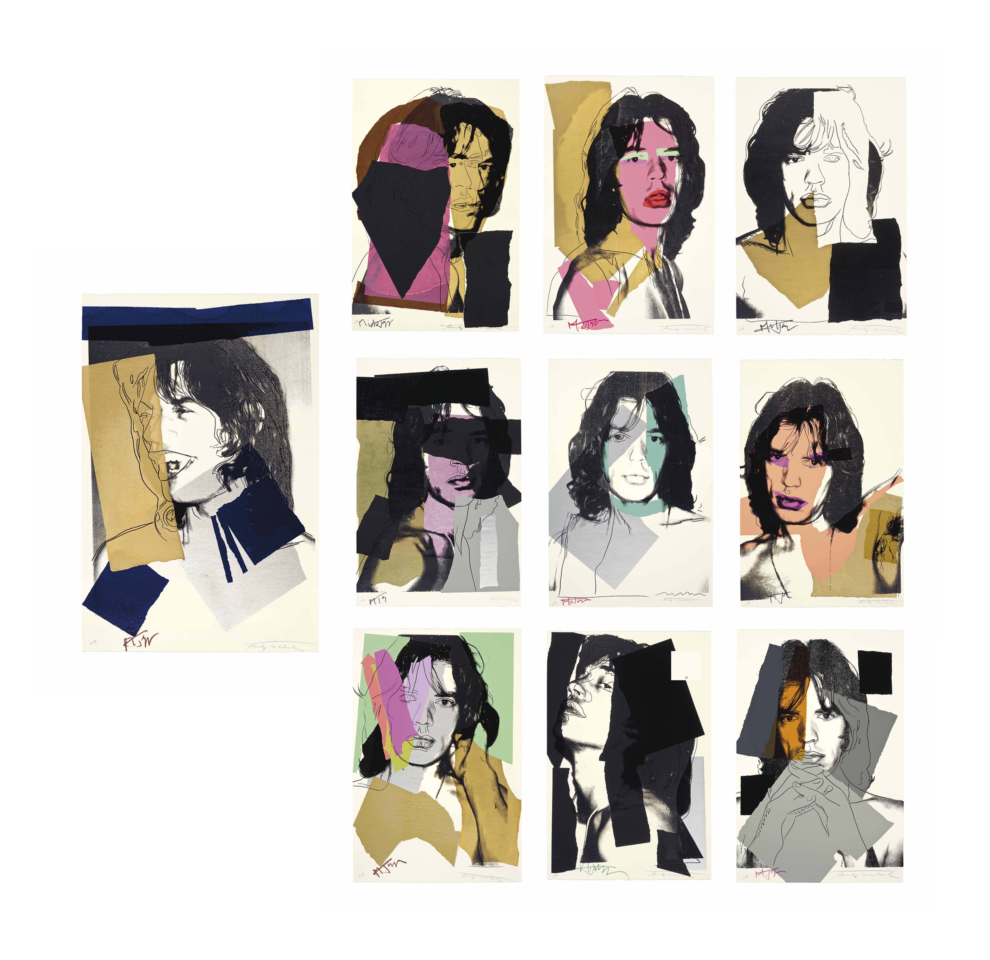 Andy Warhol - Mick Jagger