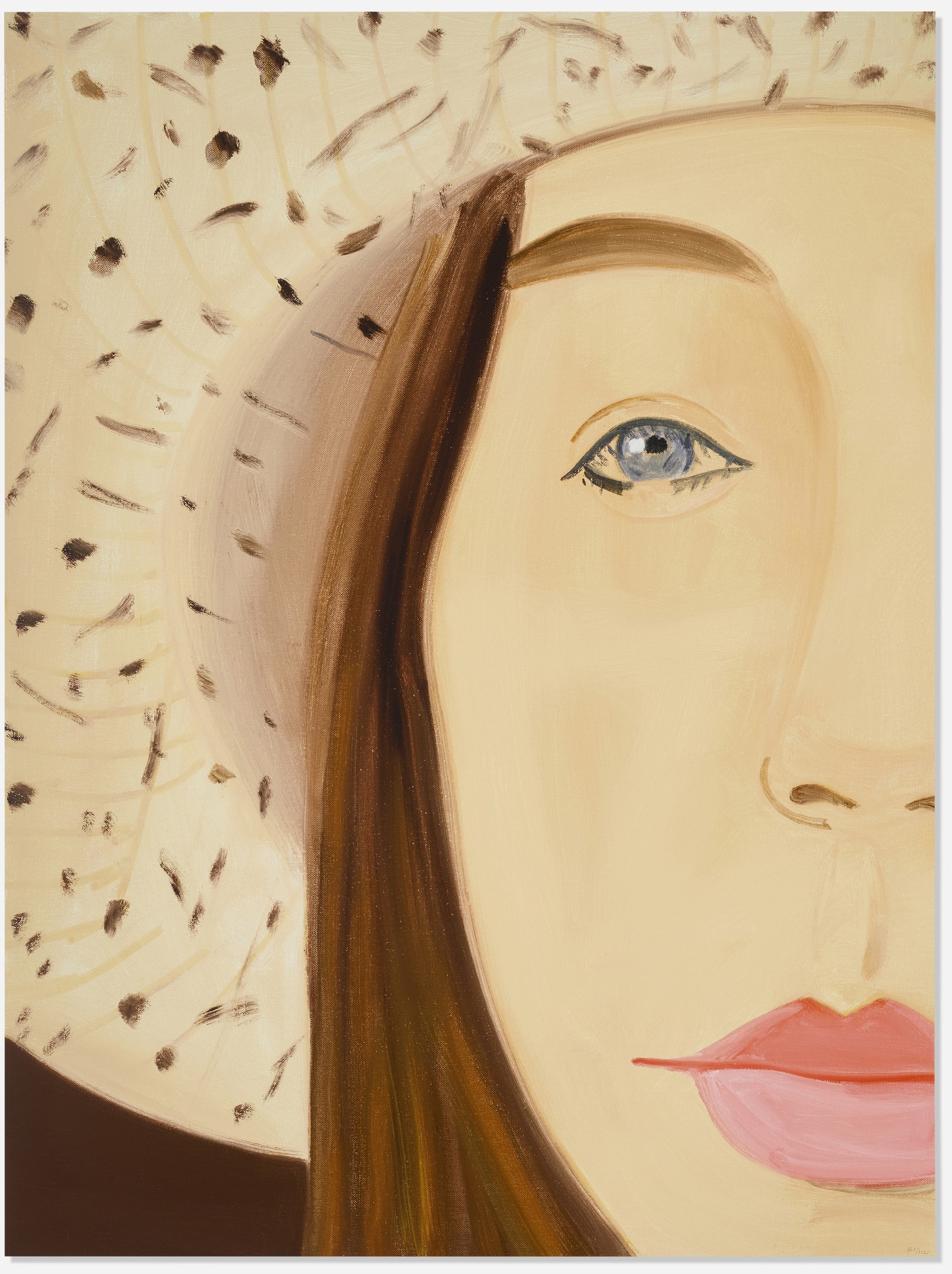 Alex Katz - Straw Hat 2