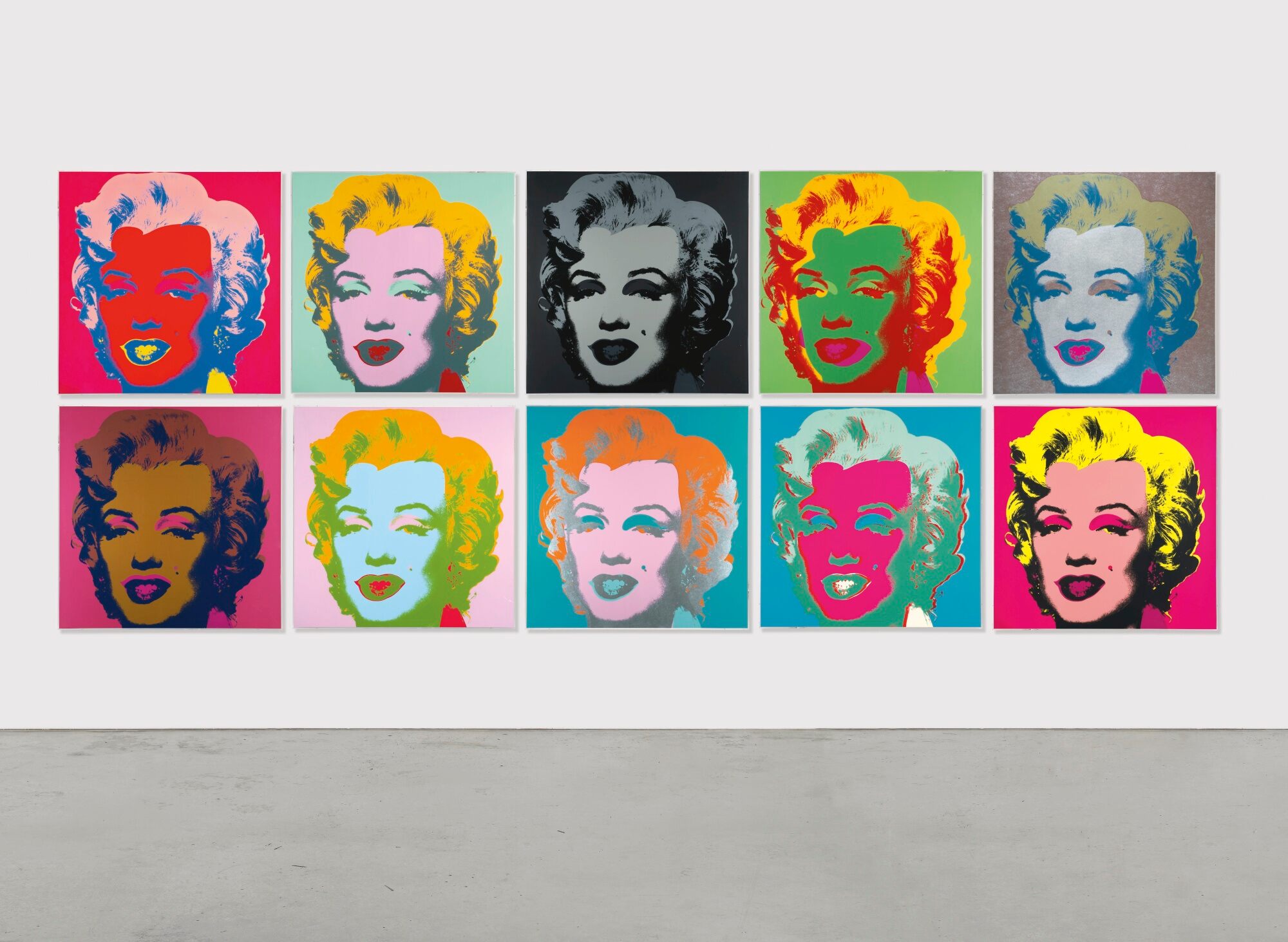 Andy Warhol - MARILYN MONROE (F. & S. II.22-31)
