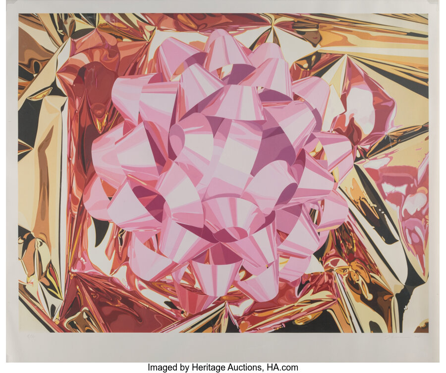 Jeff Koons - Pink Bow, from the Celebration Series