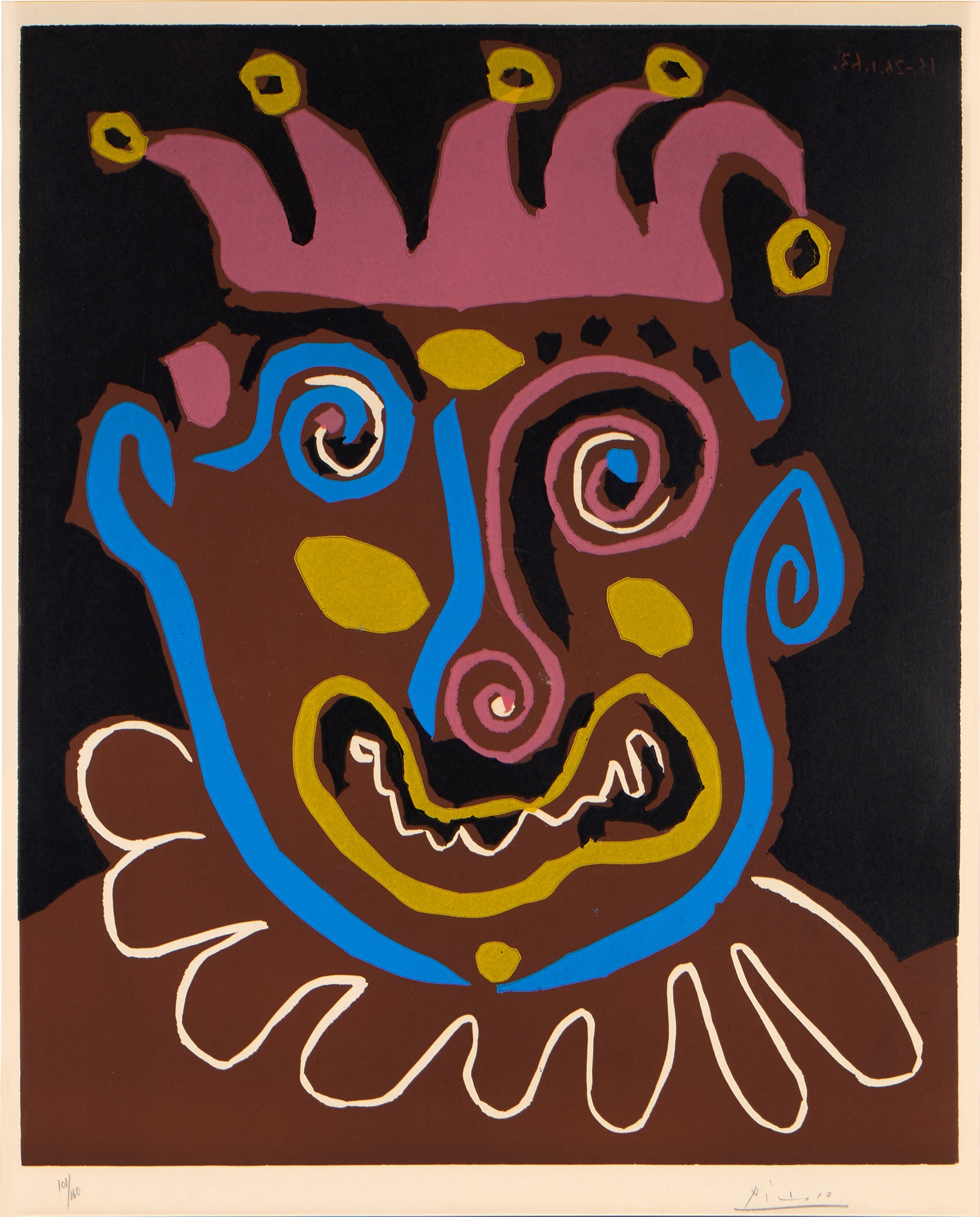 Pablo Picasso - Le Vieux Bouffon (Bloch 1152; Baer 1338)