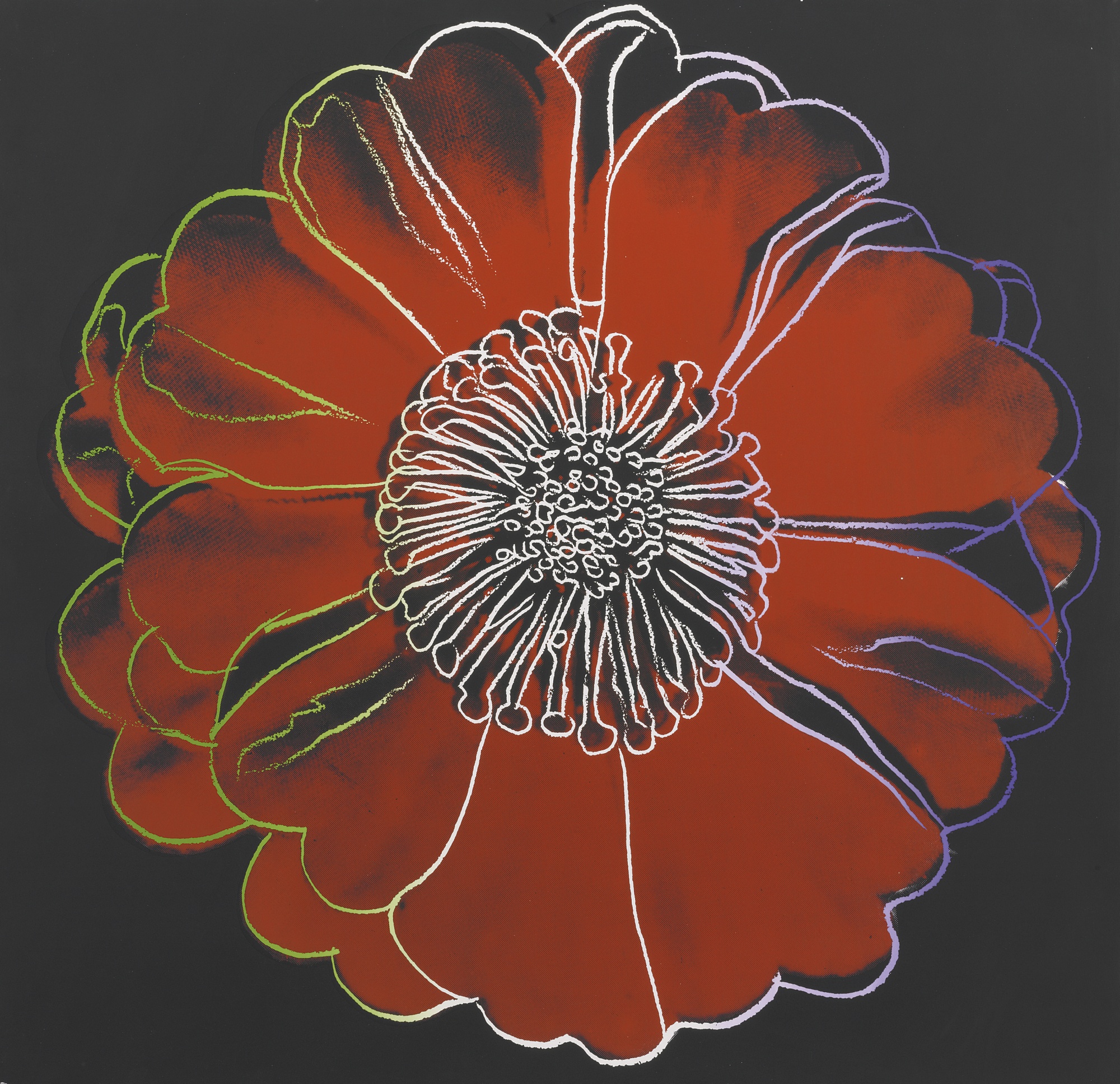 Andy Warhol - Flower for Tacoma Dome