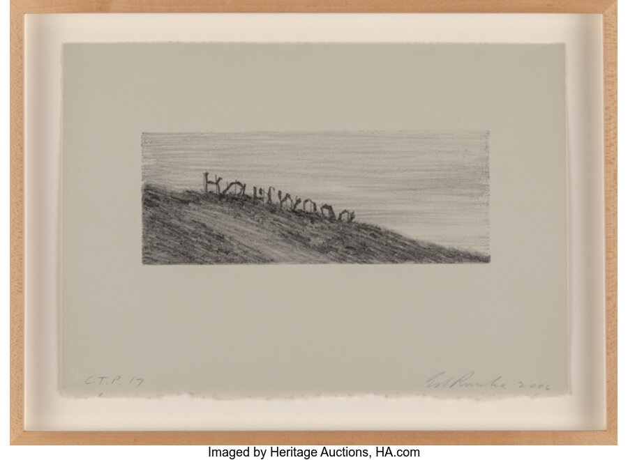 Ed Ruscha - Landmark Decay