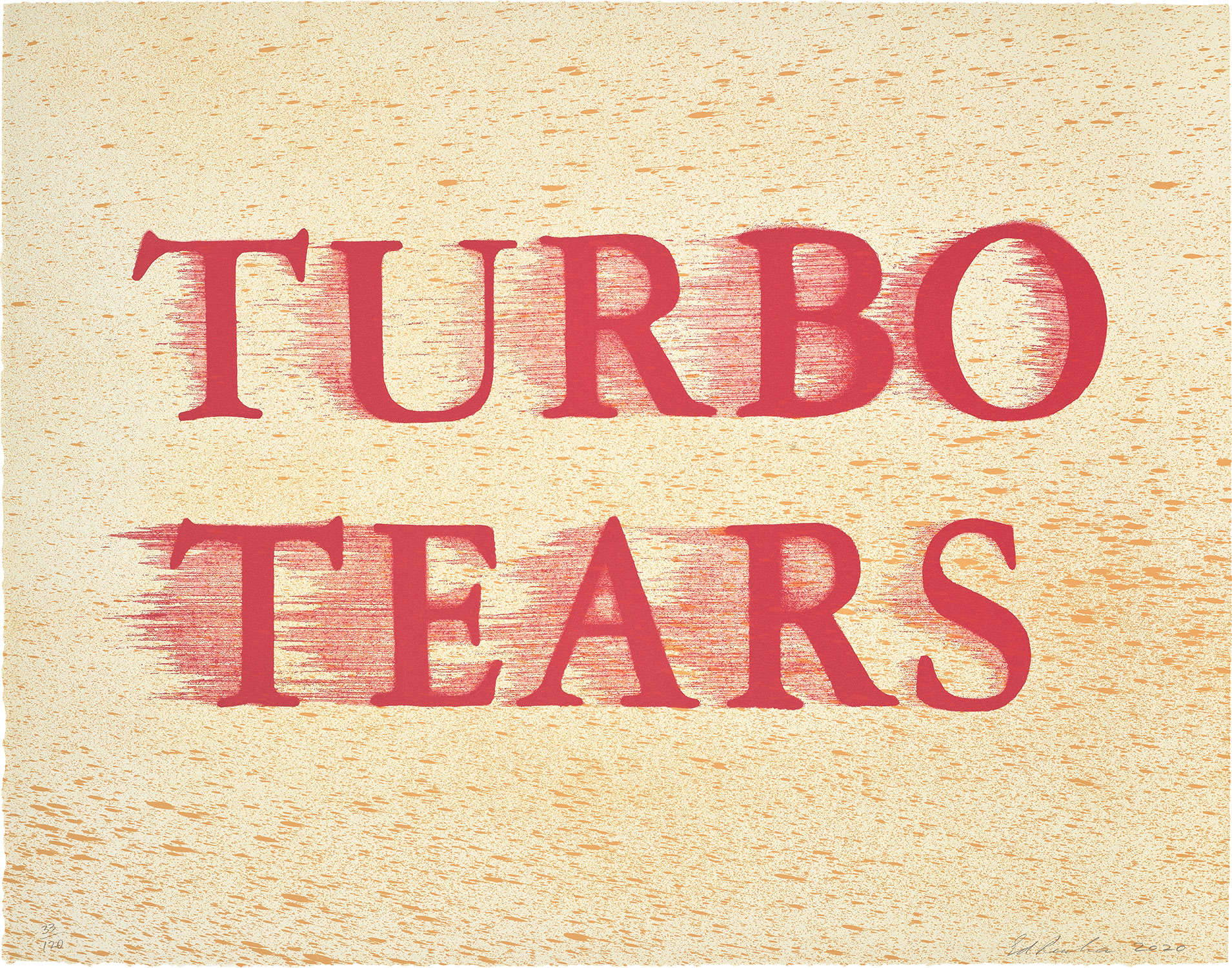 Ed Ruscha - Turbo Tears