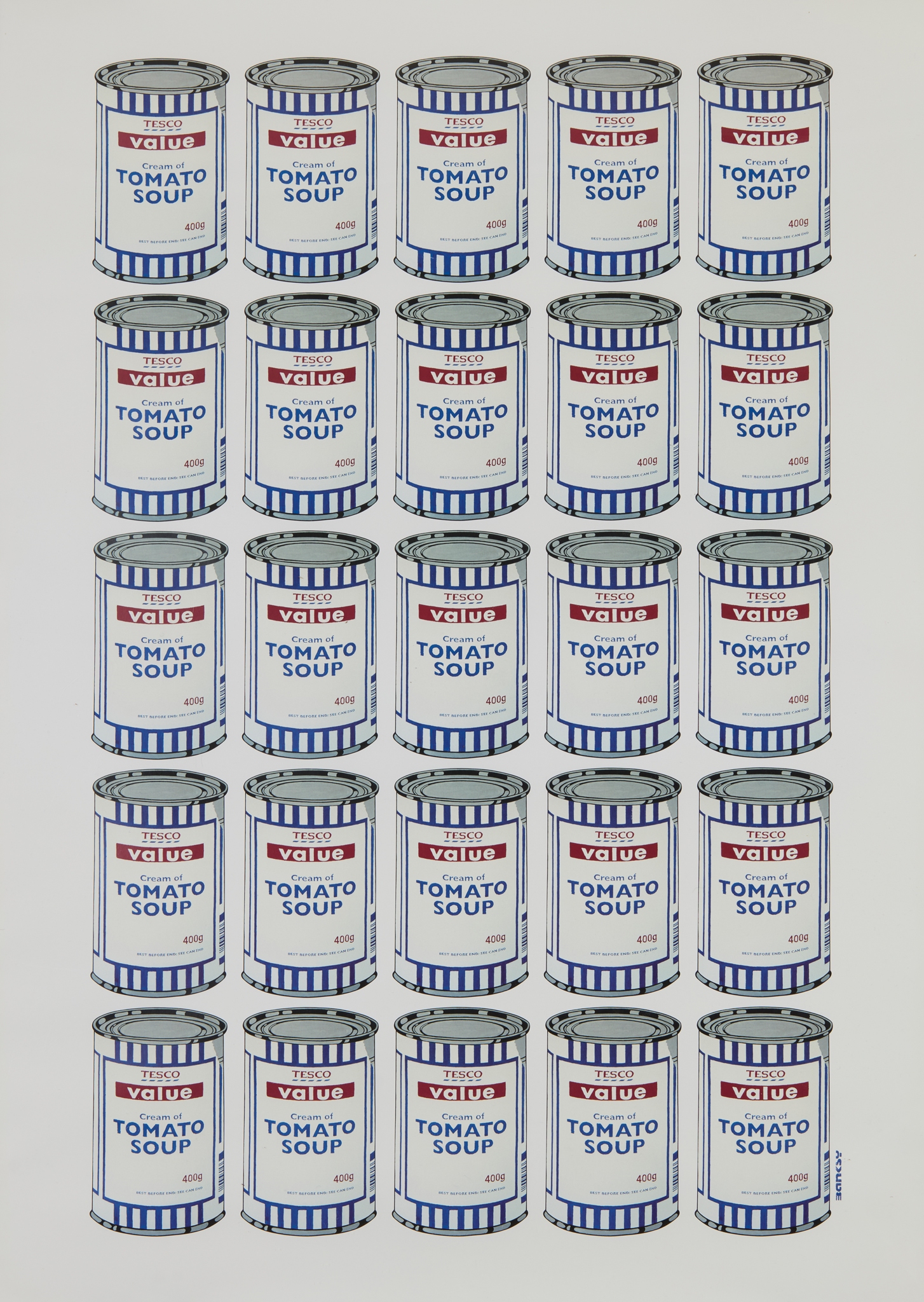 Banksy - SOUP CANS POSTER - 2006