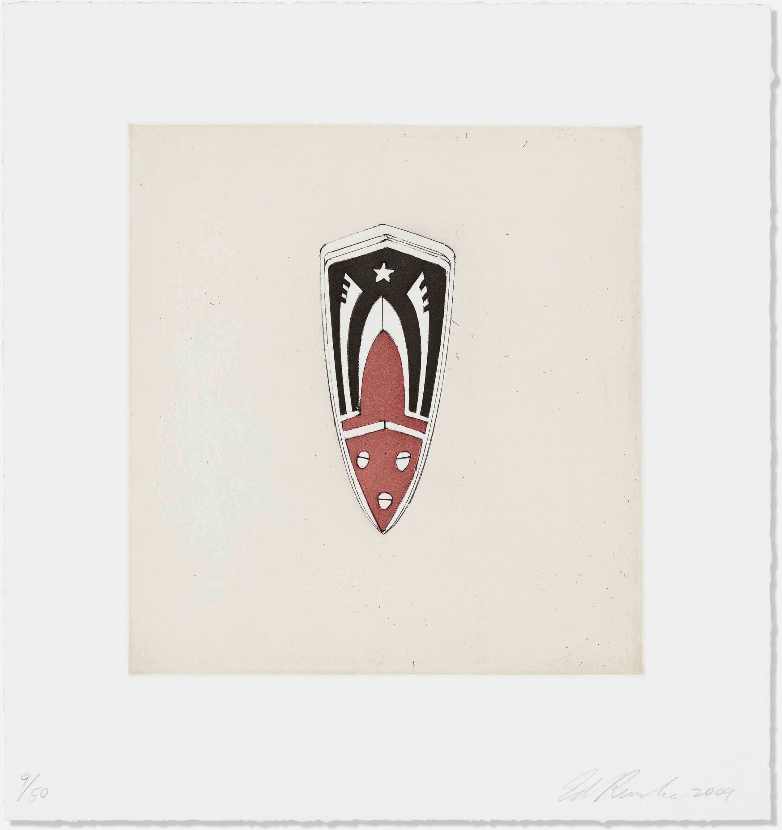 Ed Ruscha - Oldsmobile (from the Motor City series)