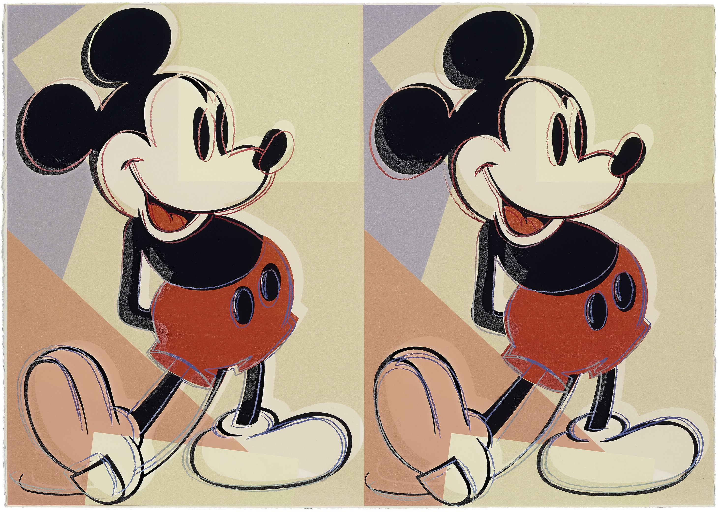 Andy Warhol - Double Mickey Mouse