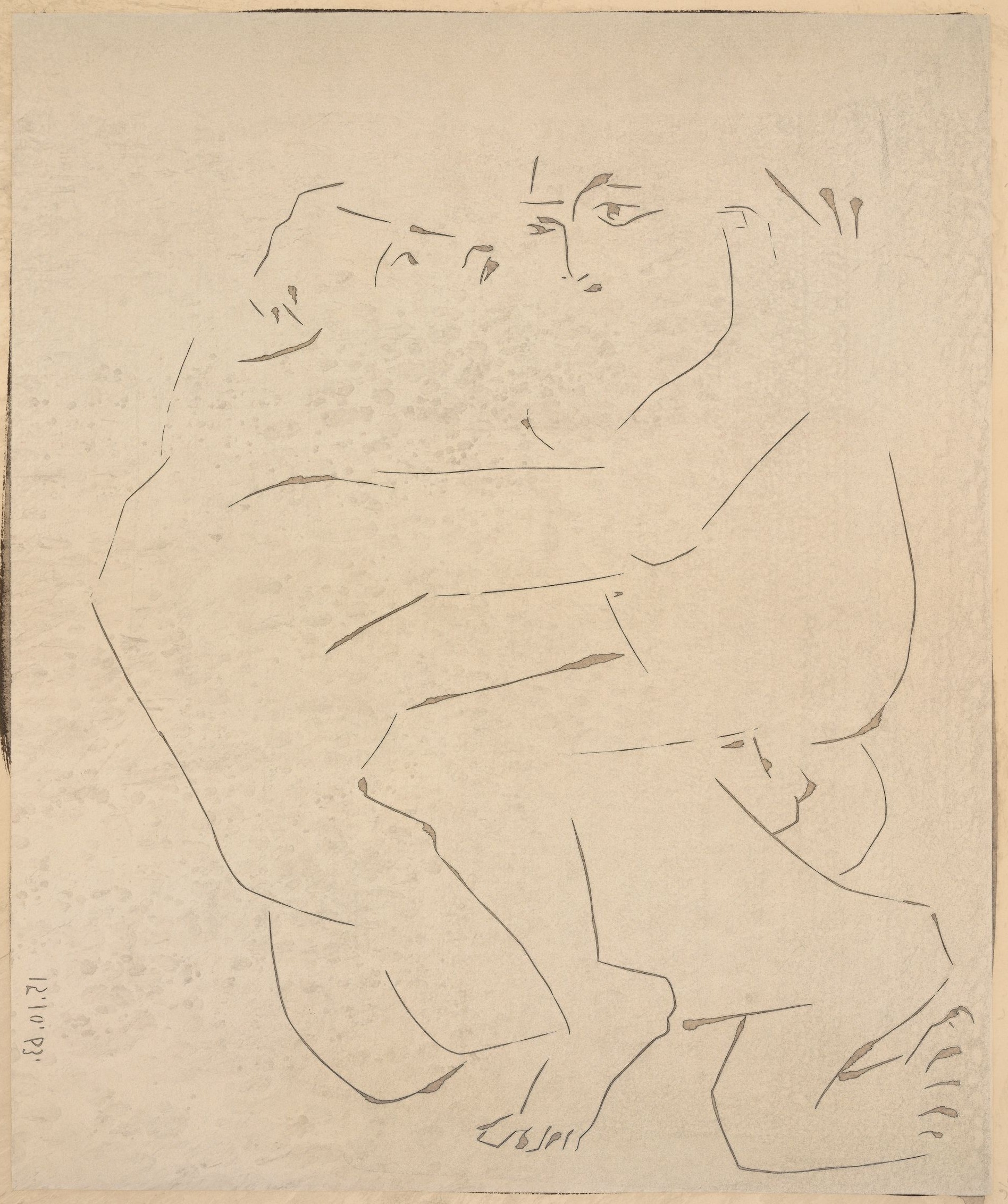 Pablo Picasso - L'Etreinte (Bloch 1150, Baer 1344)
