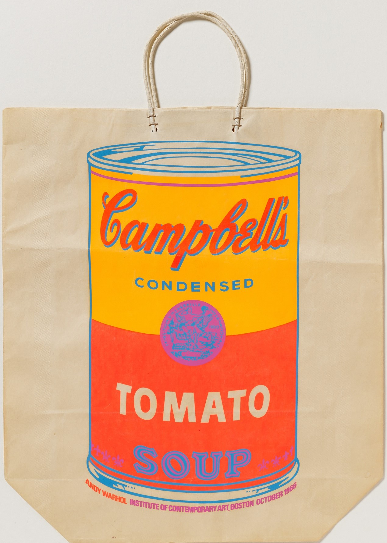 Andy Warhol - Campbell's Soup Can On Shopping Bag (Tomato)