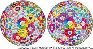 Takashi Murakami - 1. Multiverse, Flowers/2. Charge into the Center of Consciousness