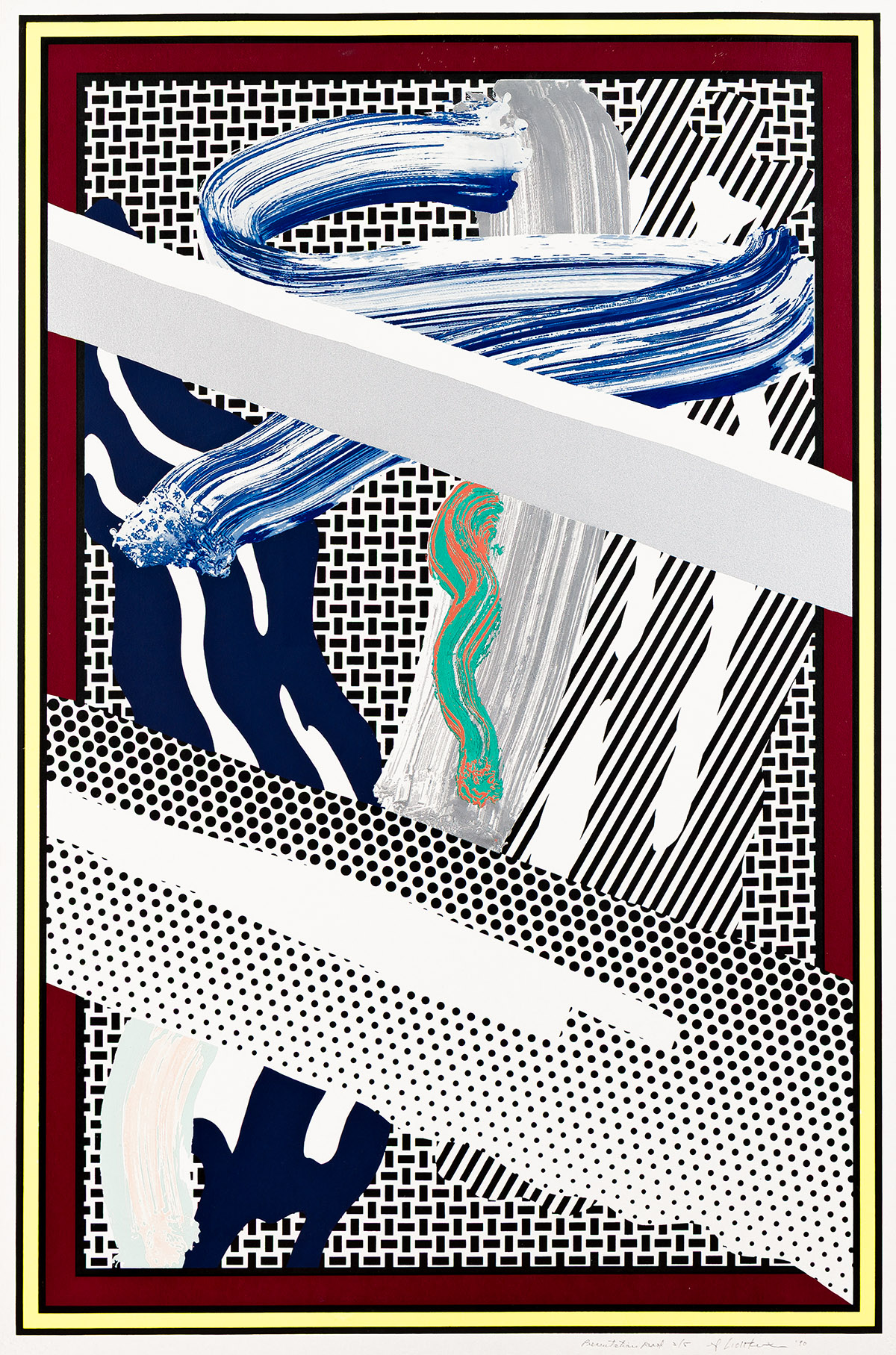 Roy Lichtenstein - Reflections on Expressionist Painting.