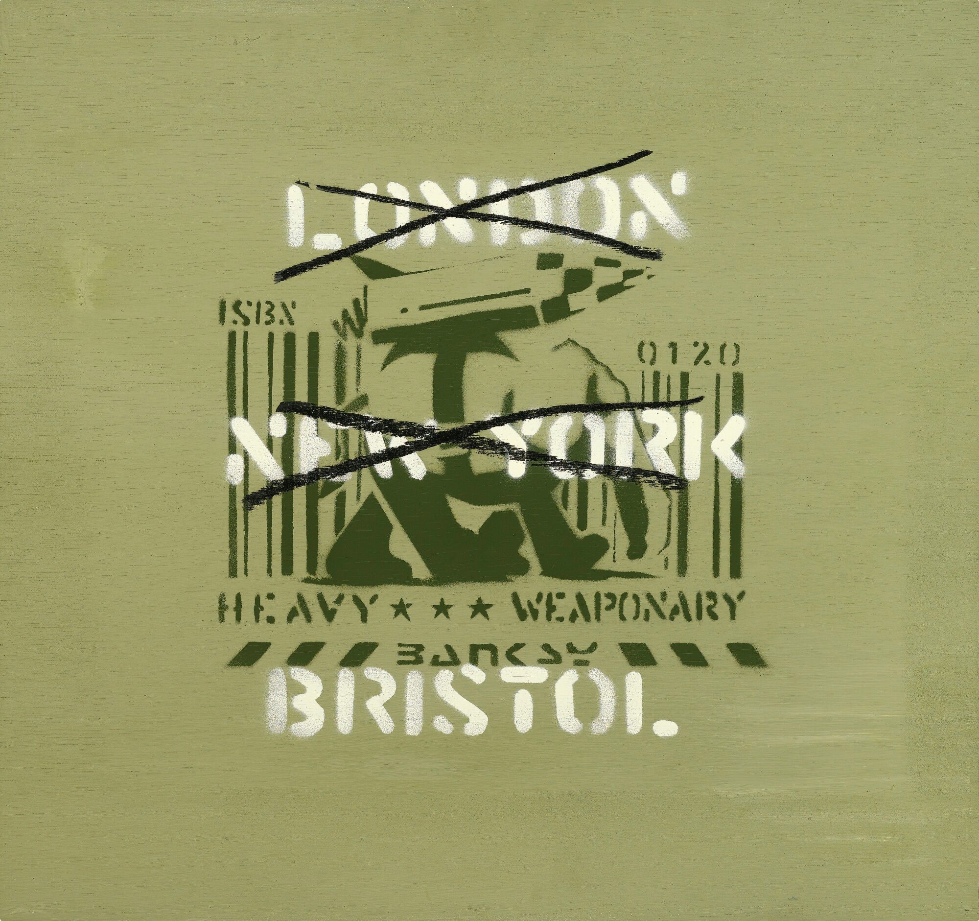 Banksy - LONDON, NEW YORK, BRISTOL