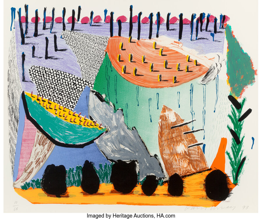 David Hockney - Slow Rise