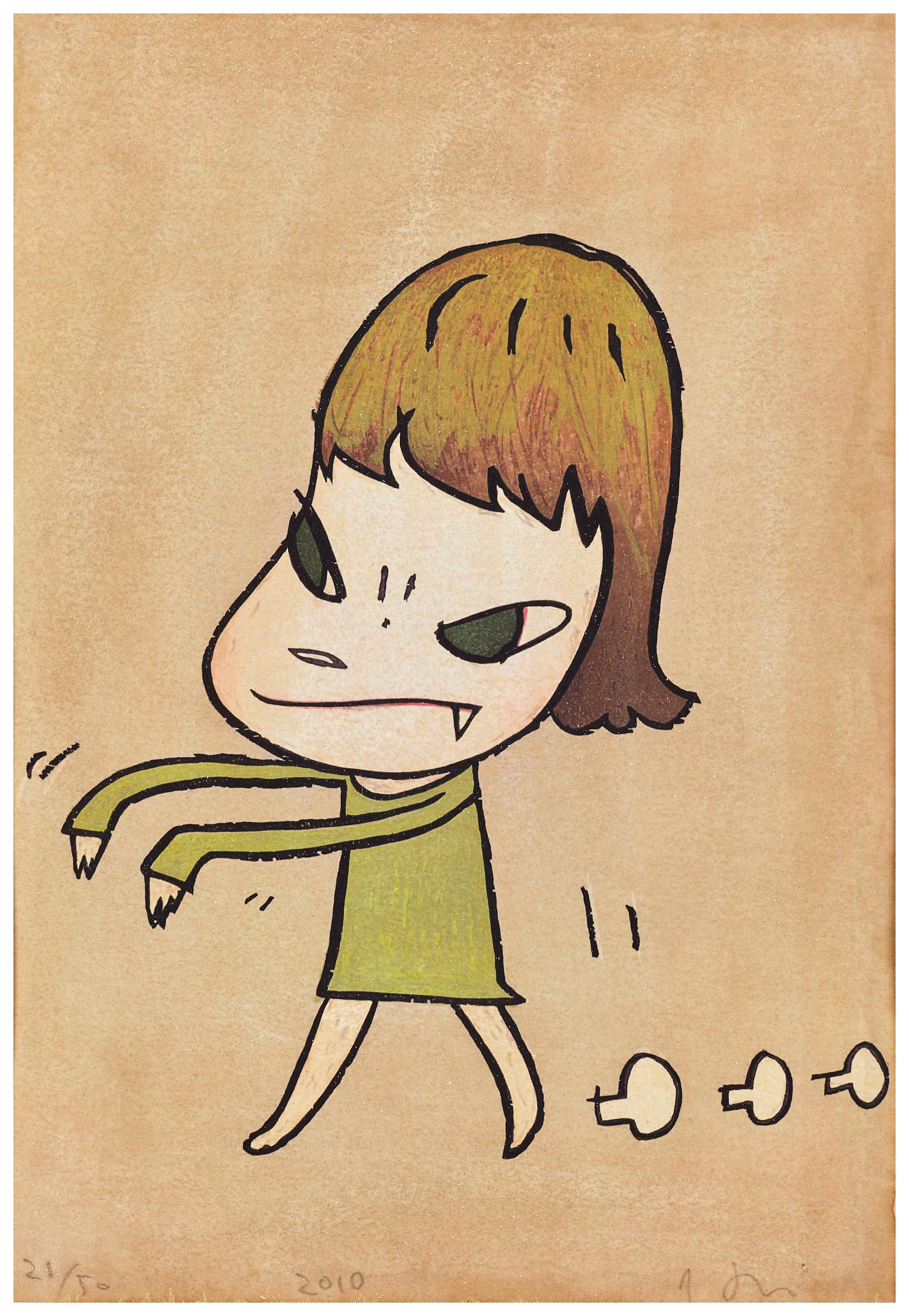 Yoshitomo Nara - Walk on