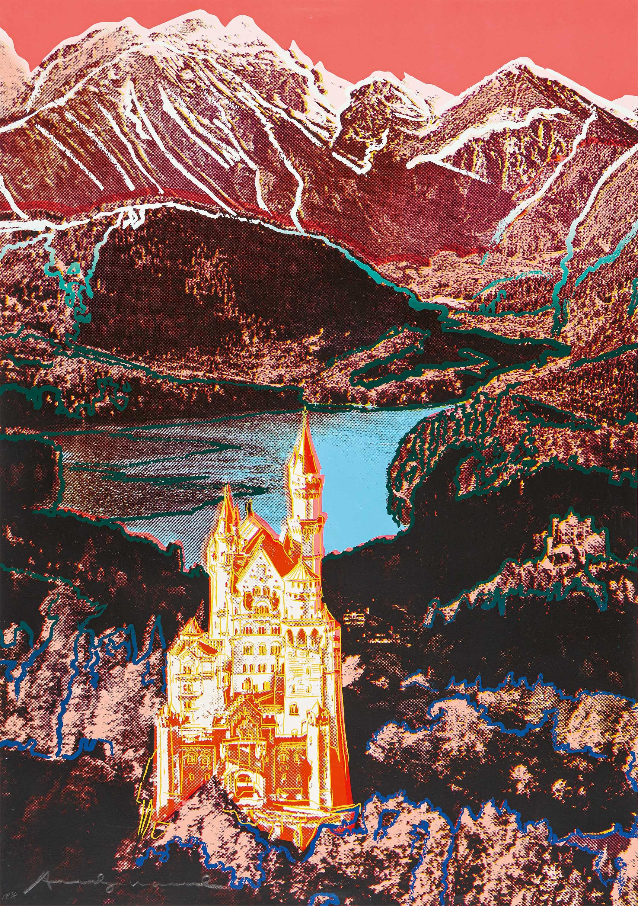 Andy Warhol - Neuschwanstein
