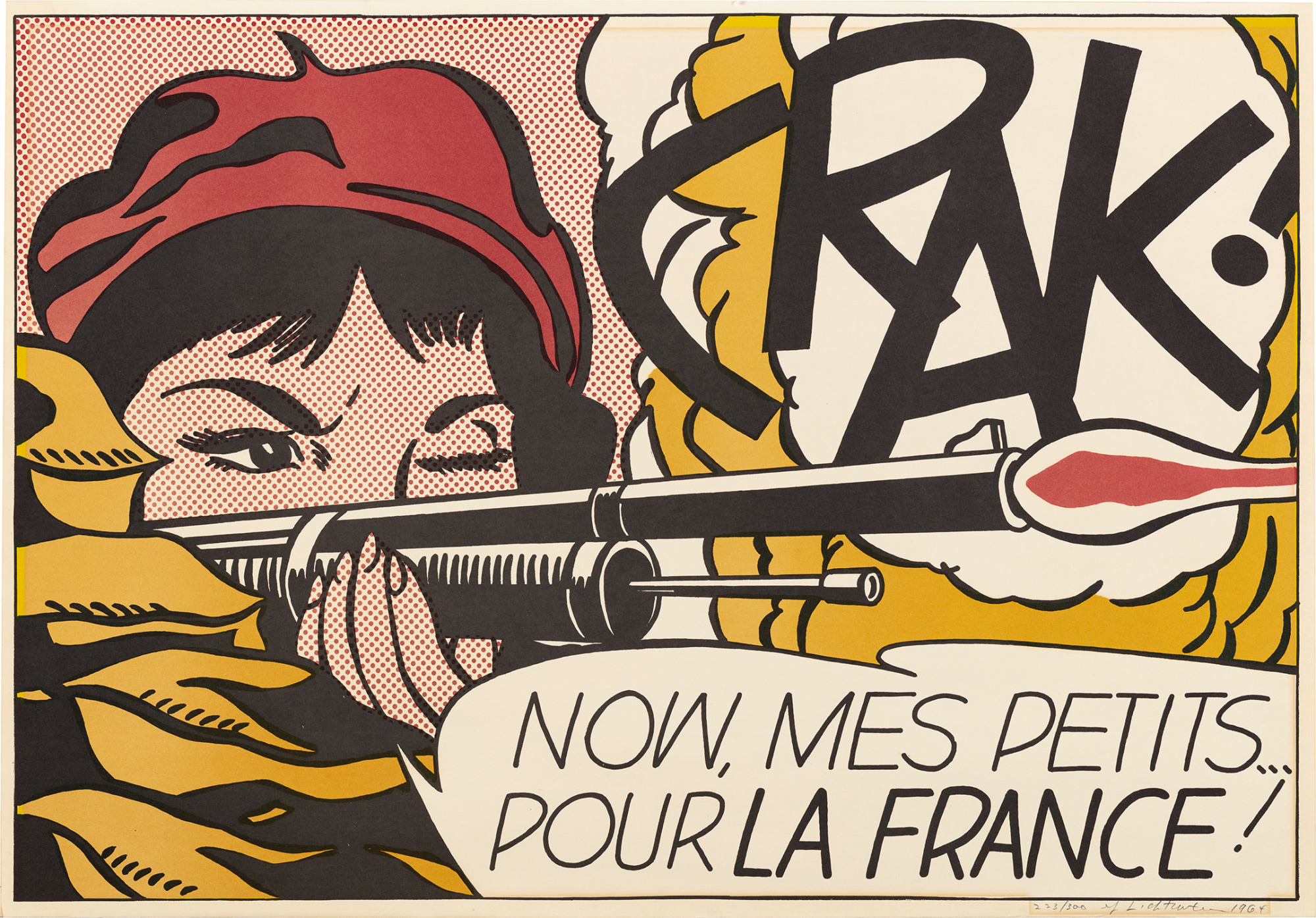 Roy Lichtenstein - Crak! (C. II.2)