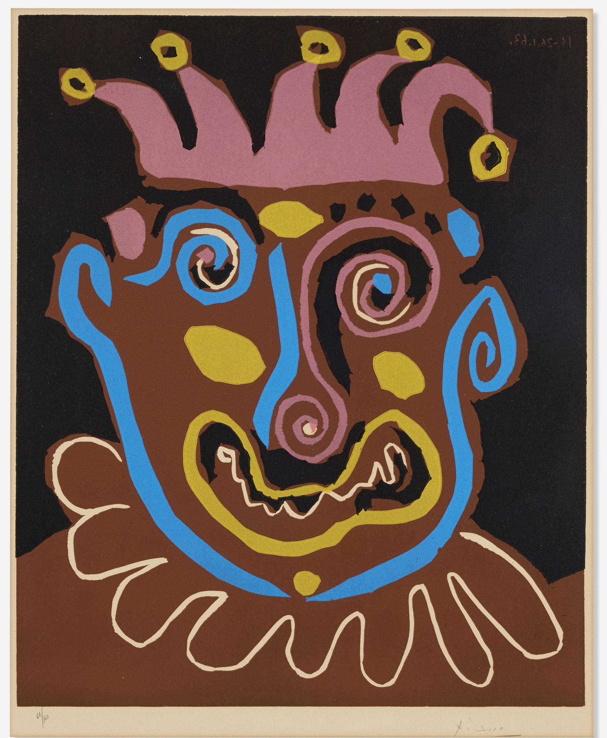 Pablo Picasso - Le vieux bouffon