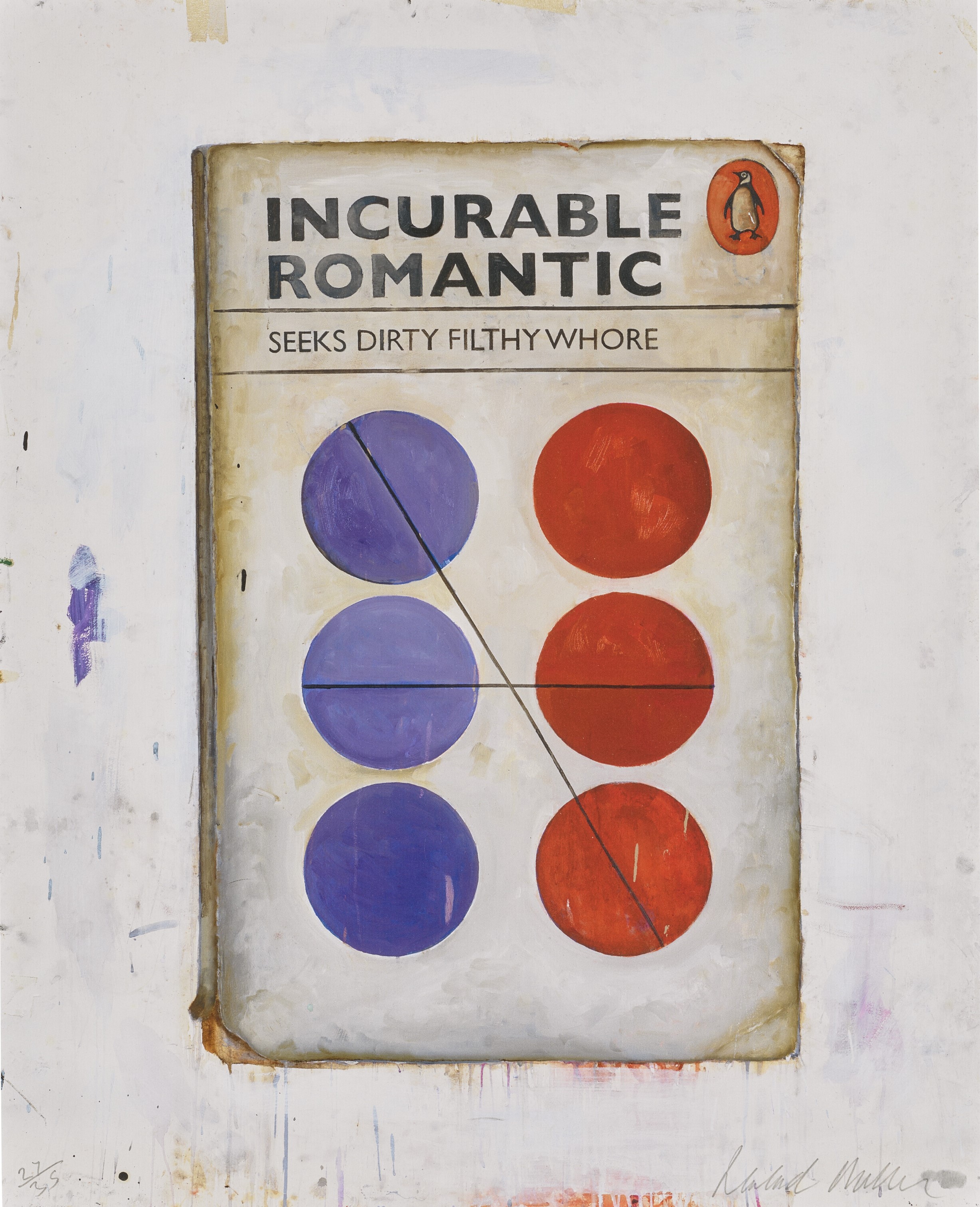 Harland Miller - Incurable Romantic Seeks Dirty Filthy Whore