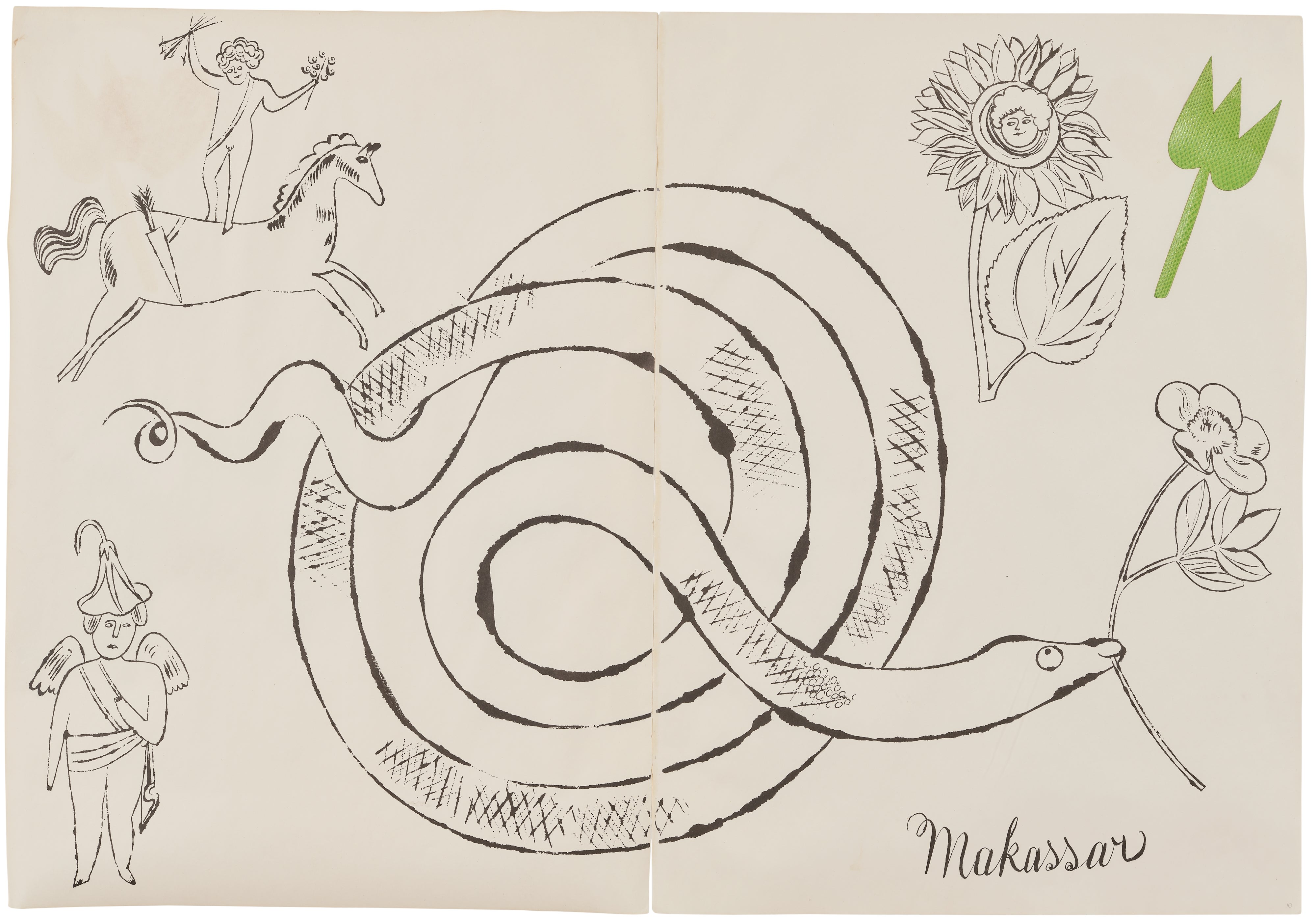 Andy Warhol - Makassar, from The Wonderful World of Fleming-Joffe (see M. 6)