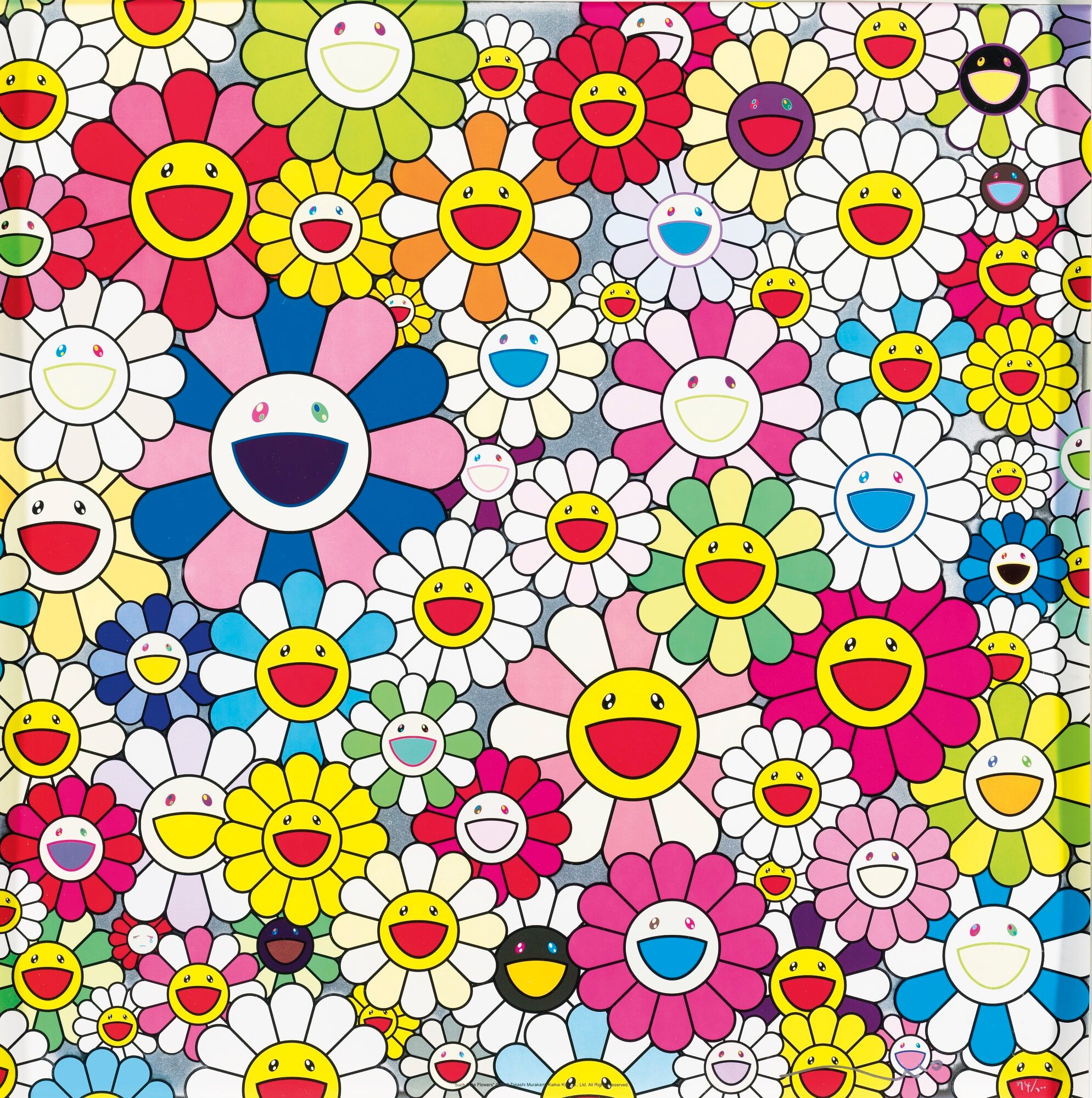 Takashi Murakami - Flowers for Algernon; Kansei; Such Cute Flowers; and An Homage to Monopink 1960 B