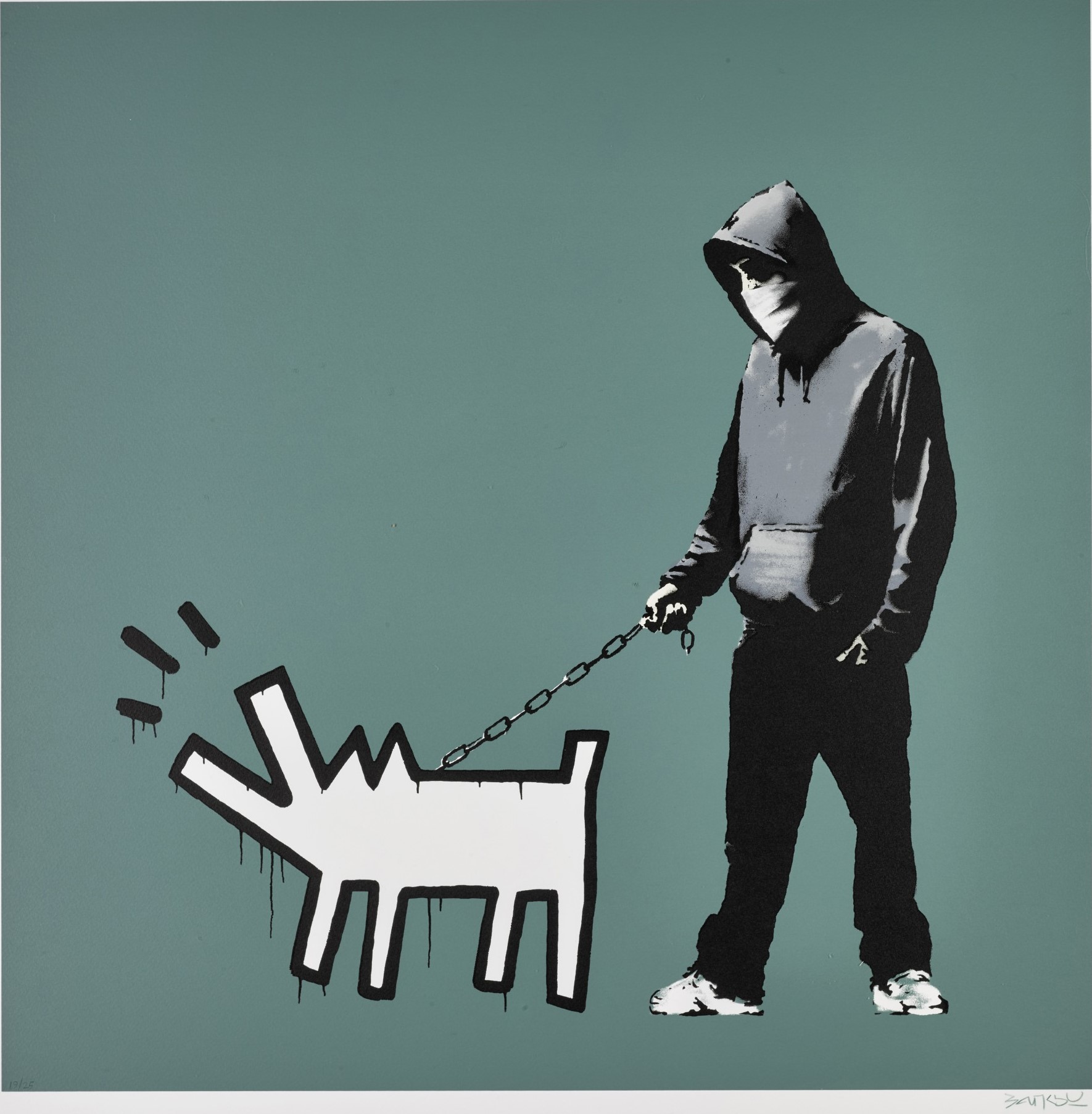 Banksy - Choose Your Weapon (Slate)