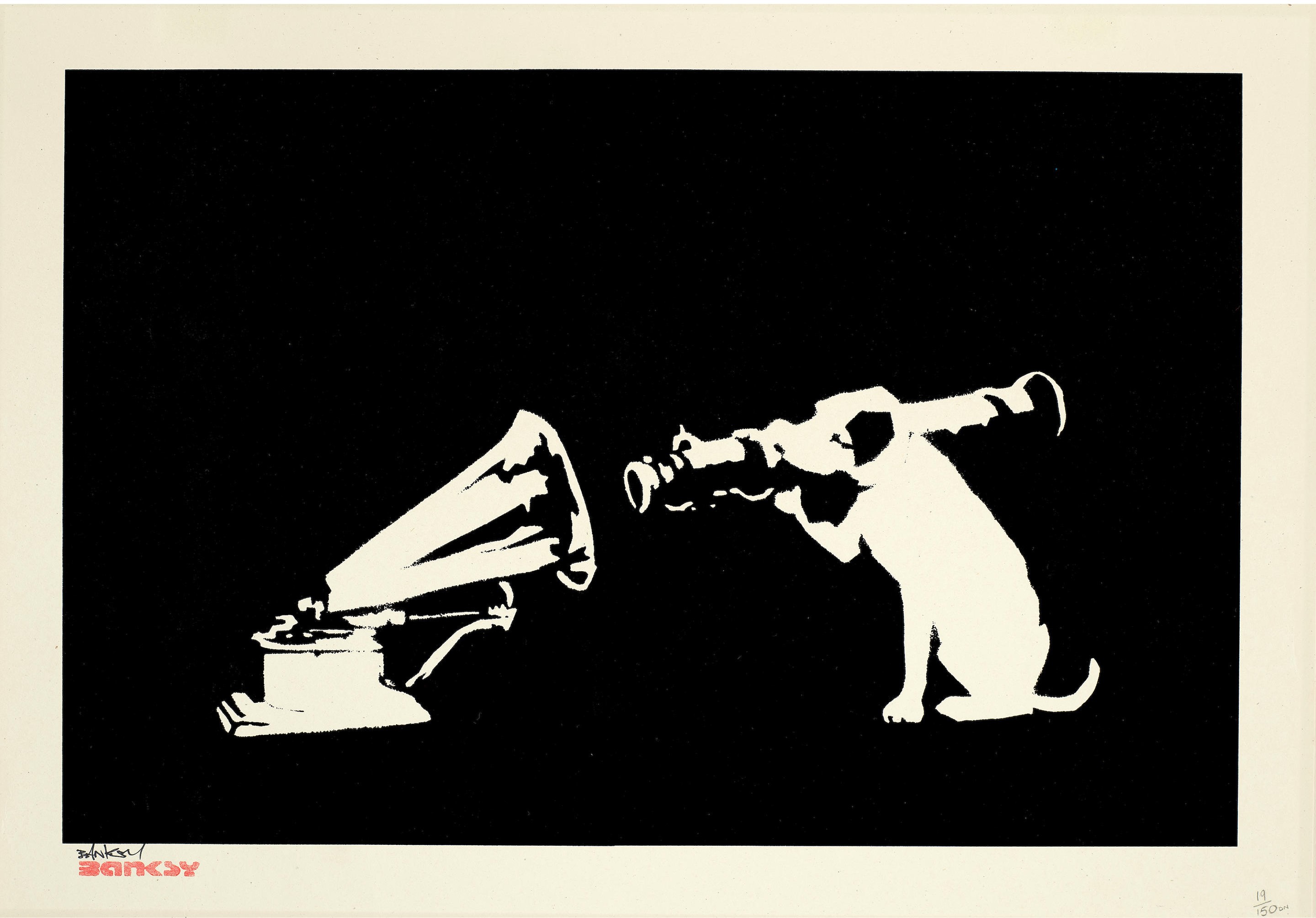 Banksy - HMV Dog